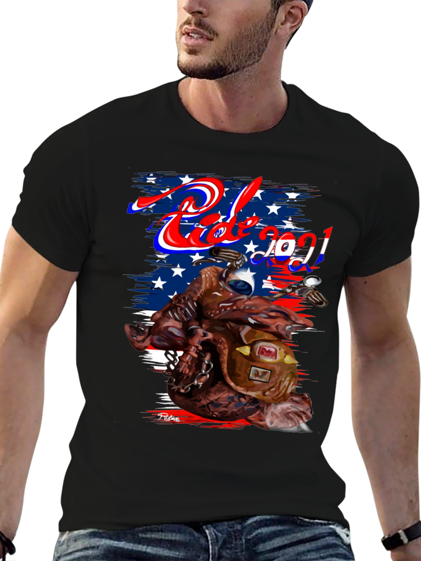Ride 2021 Graphic Tee - Biker T-Shirt