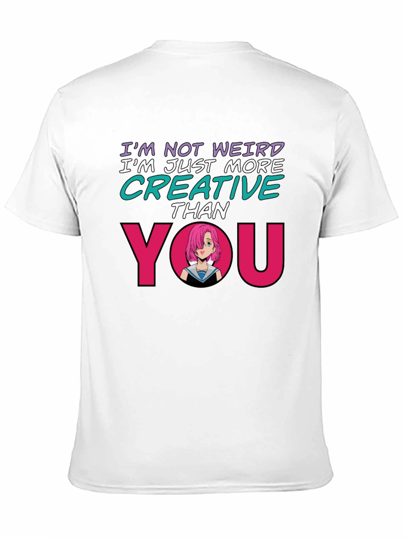 Creative Anime Graphic T-Shirt