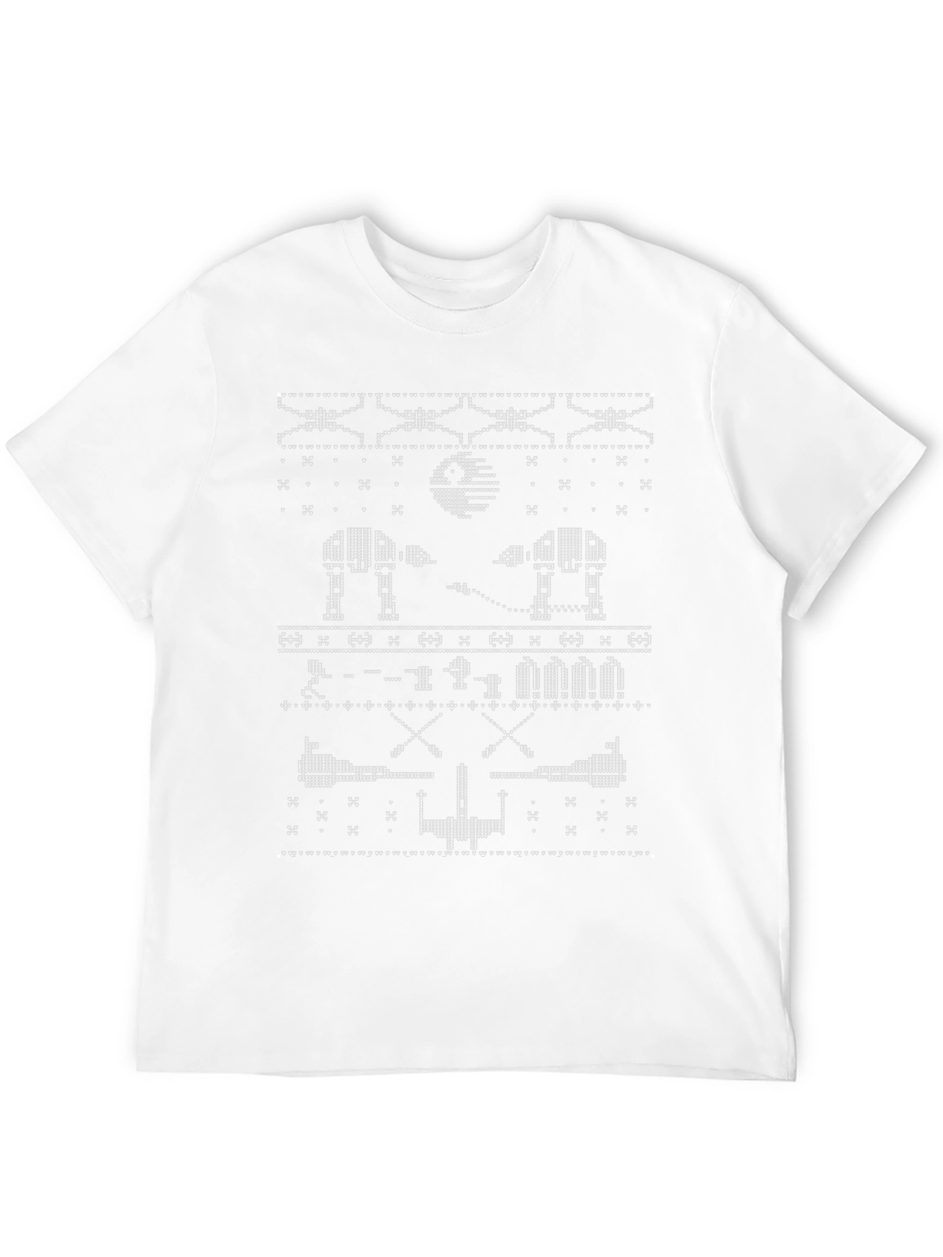 Star Wars Ugly Christmas Sweater Style T-Shirt