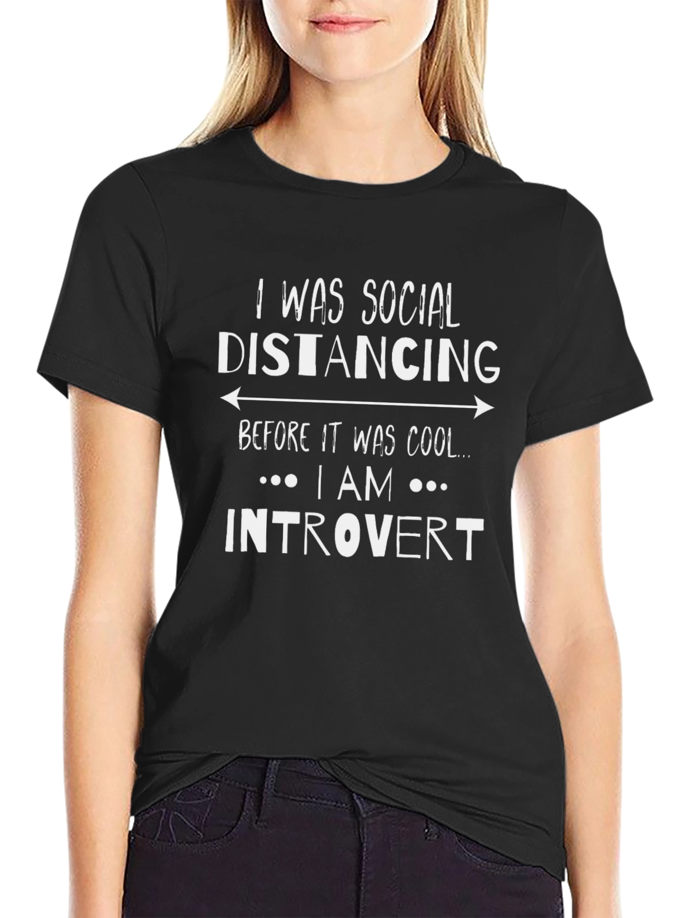 Introvert Social Distancing Graphic Tee - Unisex