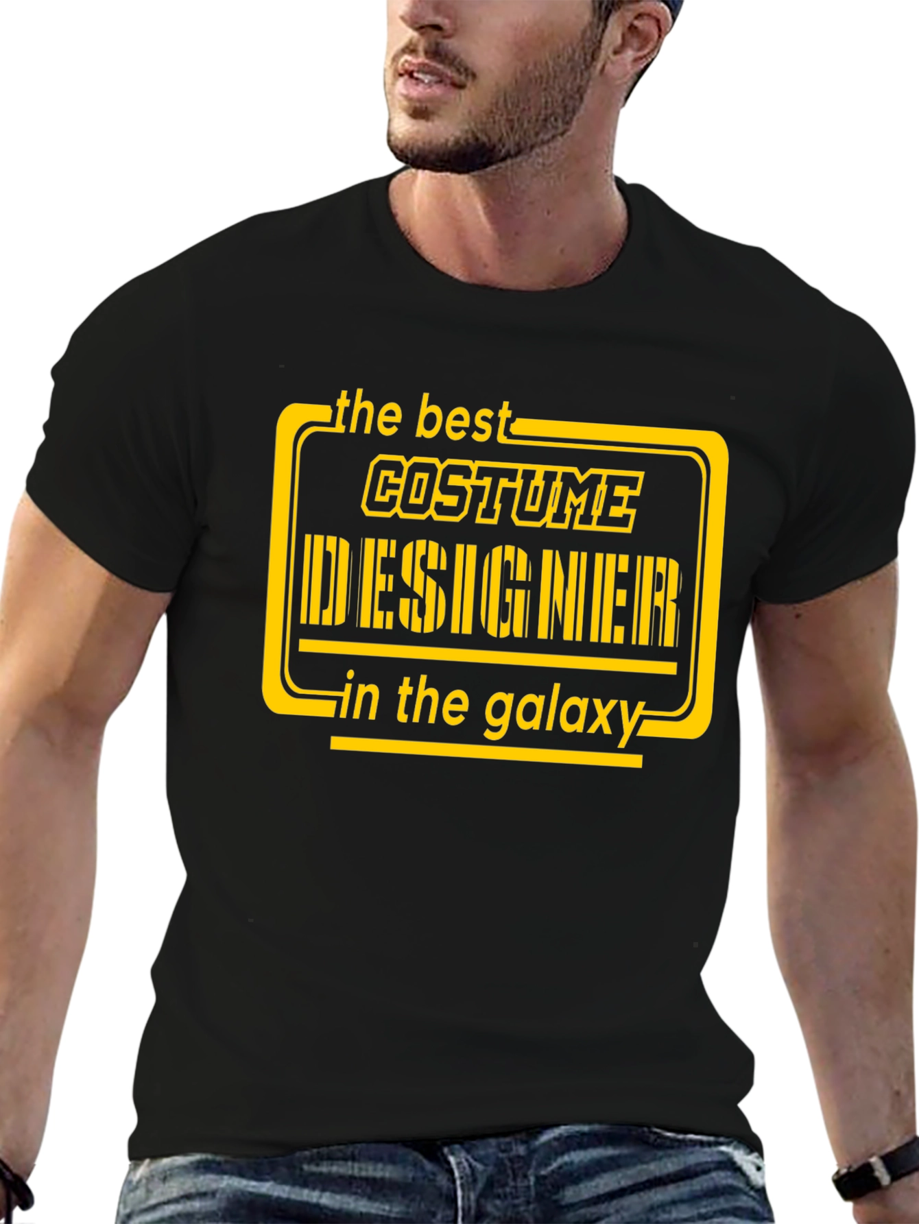 Best Costume Designer Galaxy Black T-Shirt