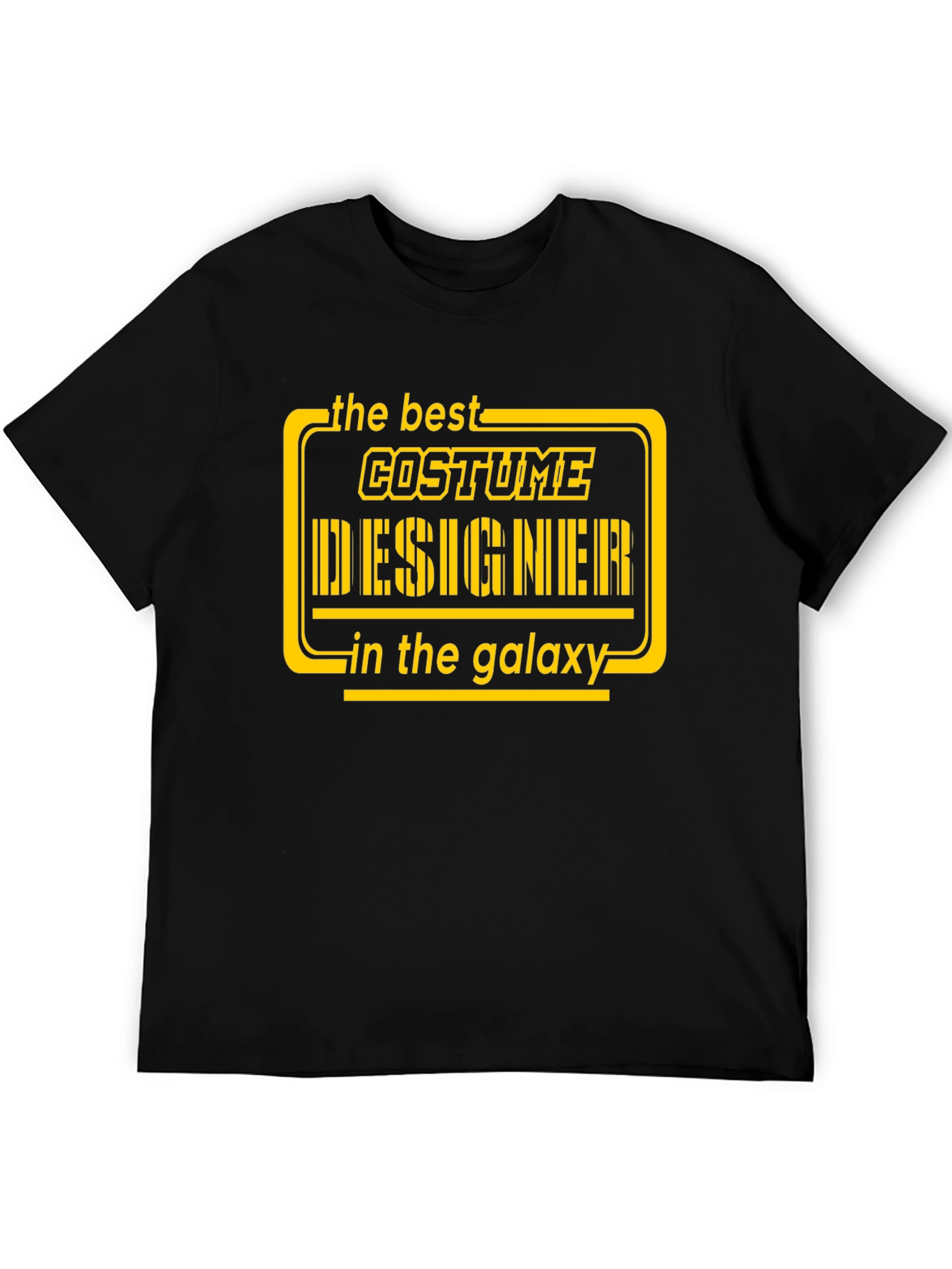 Best Costume Designer Galaxy Black T-Shirt