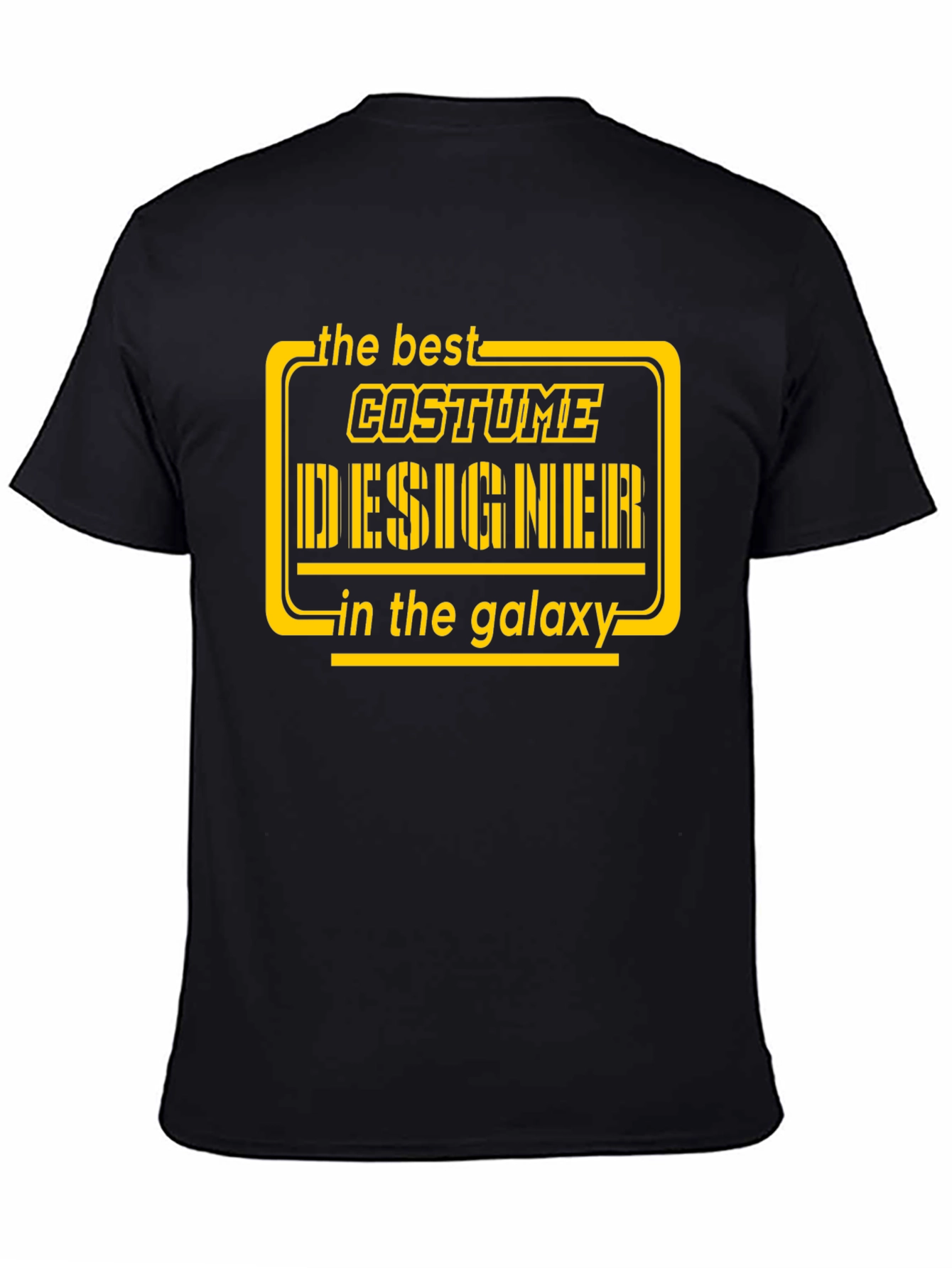 Best Costume Designer Galaxy Black T-Shirt