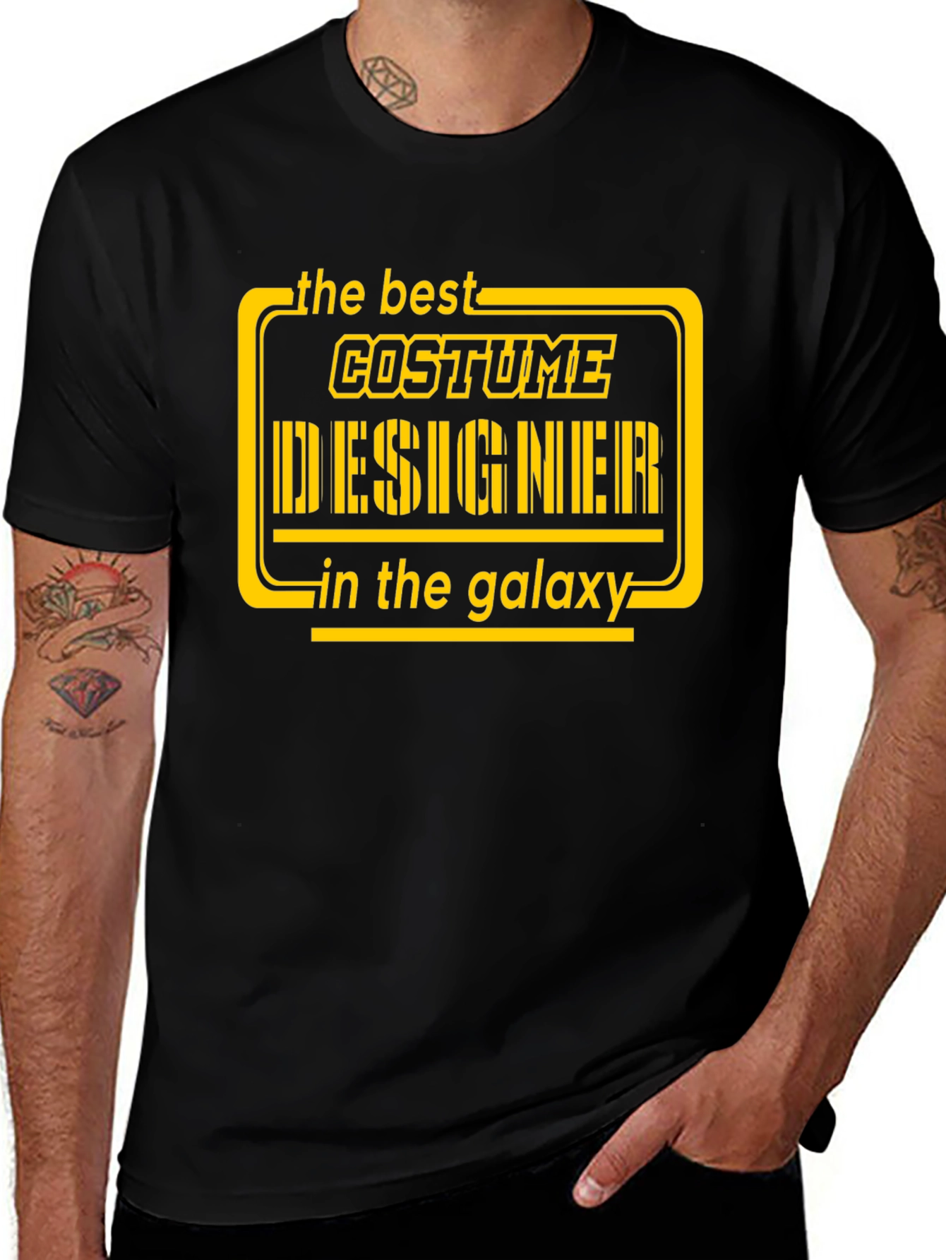 Best Costume Designer Galaxy Black T-Shirt