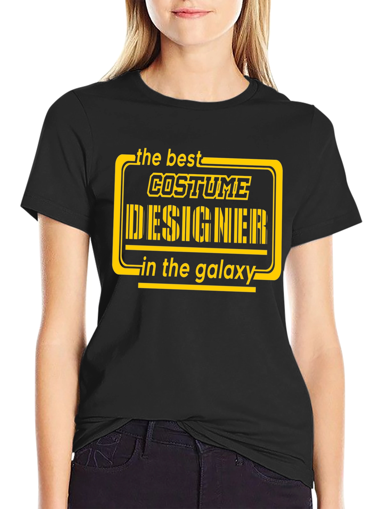 Best Costume Designer Galaxy Black T-Shirt