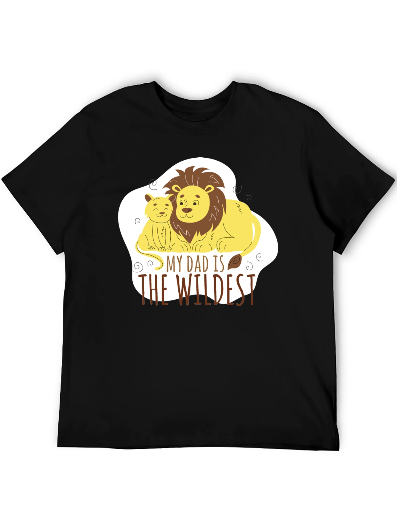 Dad is Wildest Lion Graphic Tee