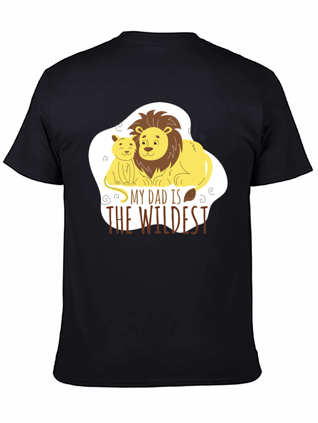 Dad is Wildest Lion Graphic Tee