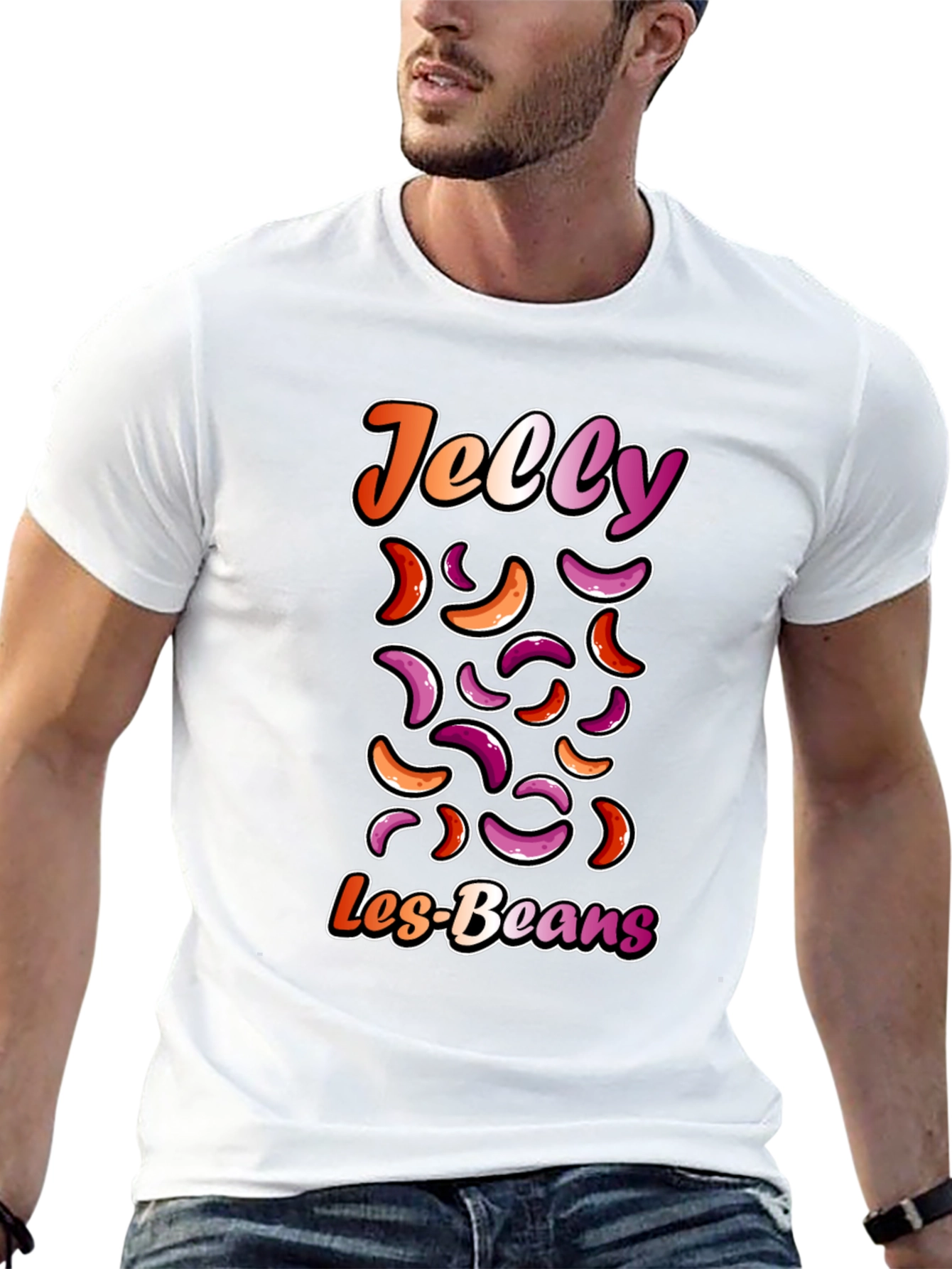 Jelly Les-Beans Pride Graphic Tee