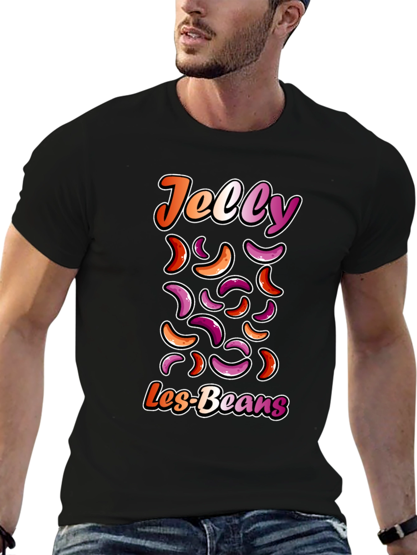 Jelly Les-Beans Pride Graphic Tee