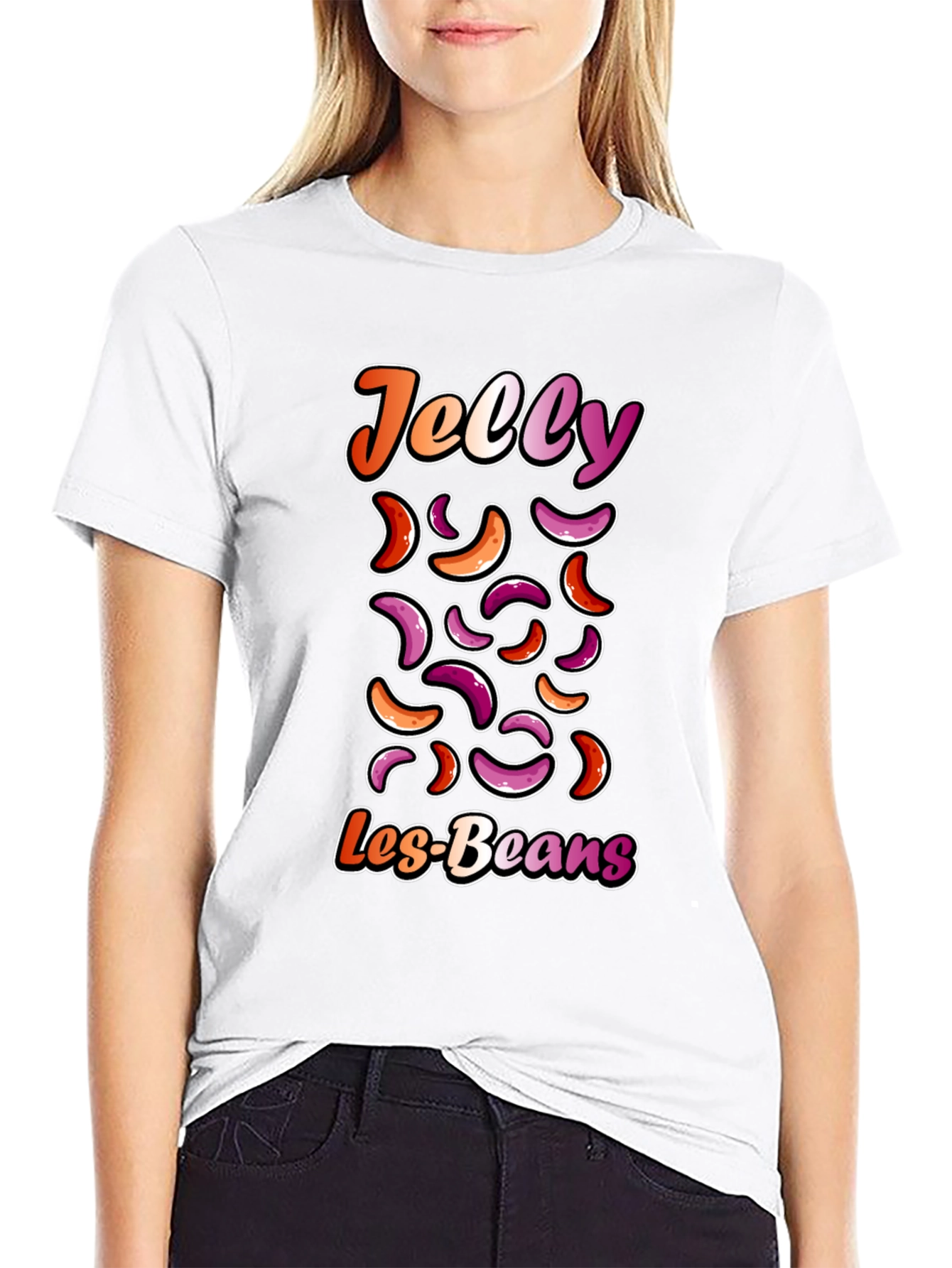 Jelly Les-Beans Pride Graphic Tee