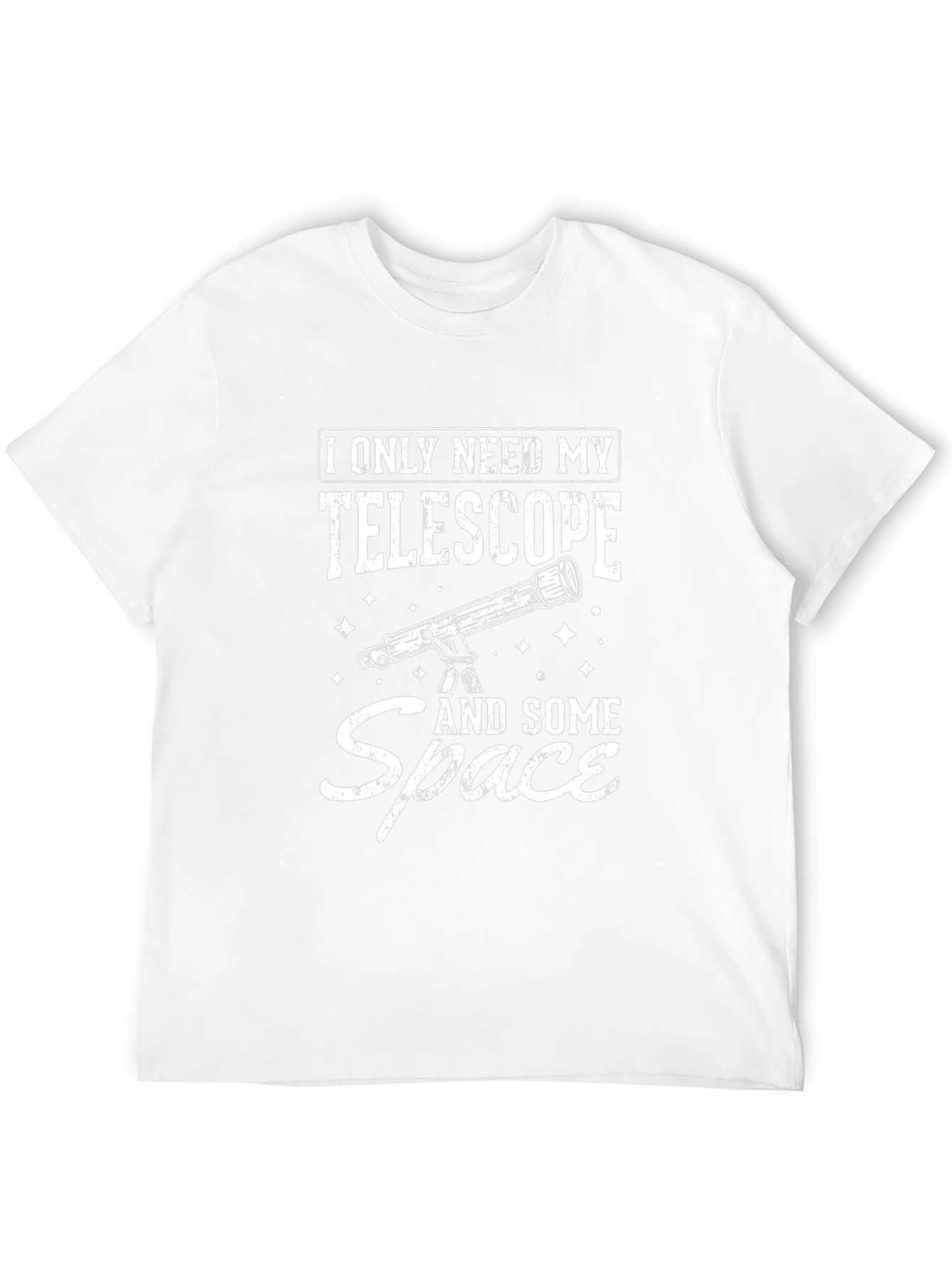 Telescope & Space Graphic T-Shirt