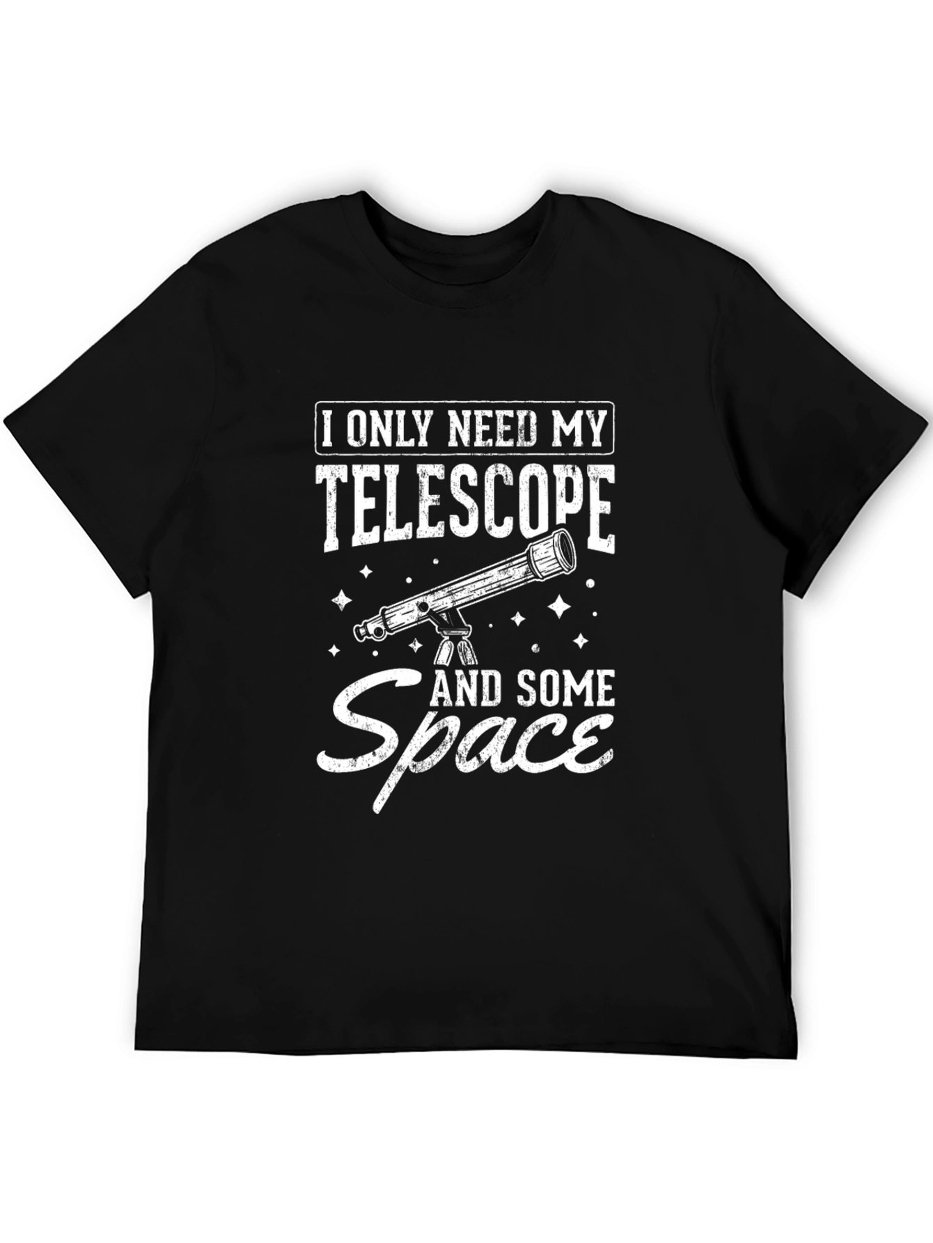 Telescope & Space Graphic T-Shirt