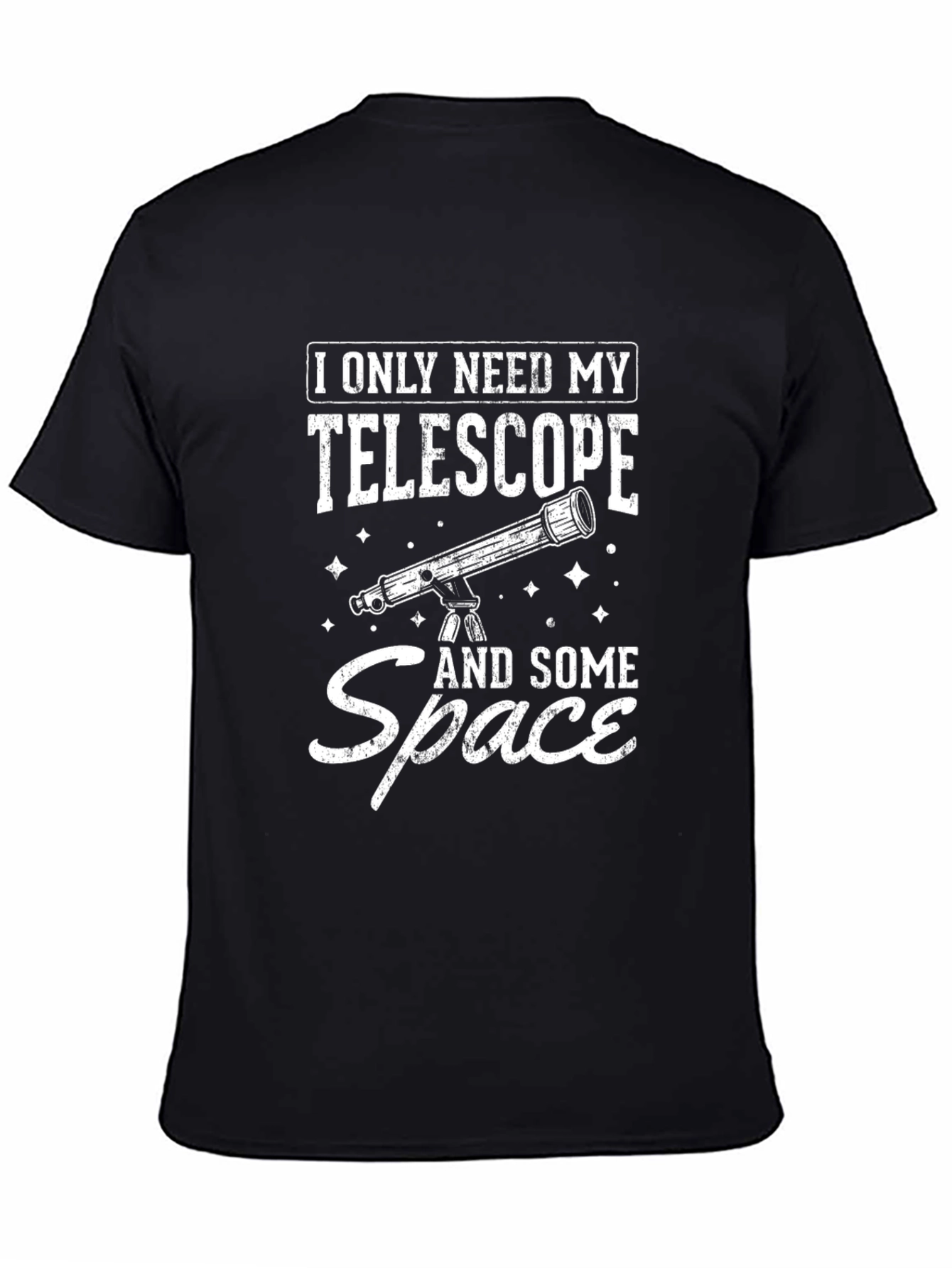 Telescope & Space Graphic T-Shirt