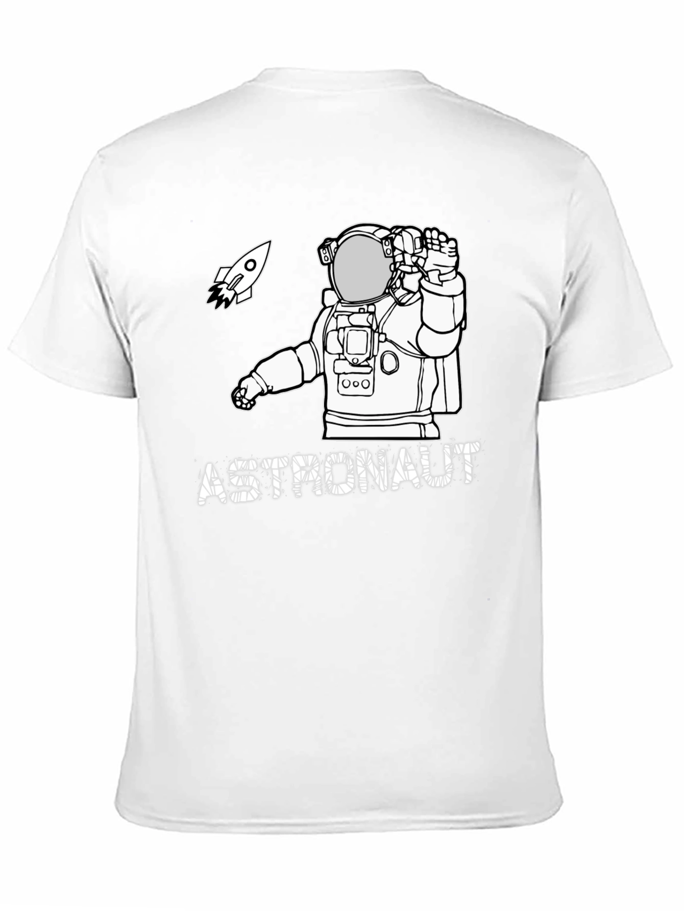 Astronaut Graphic T-Shirt - Space Adventure Tee
