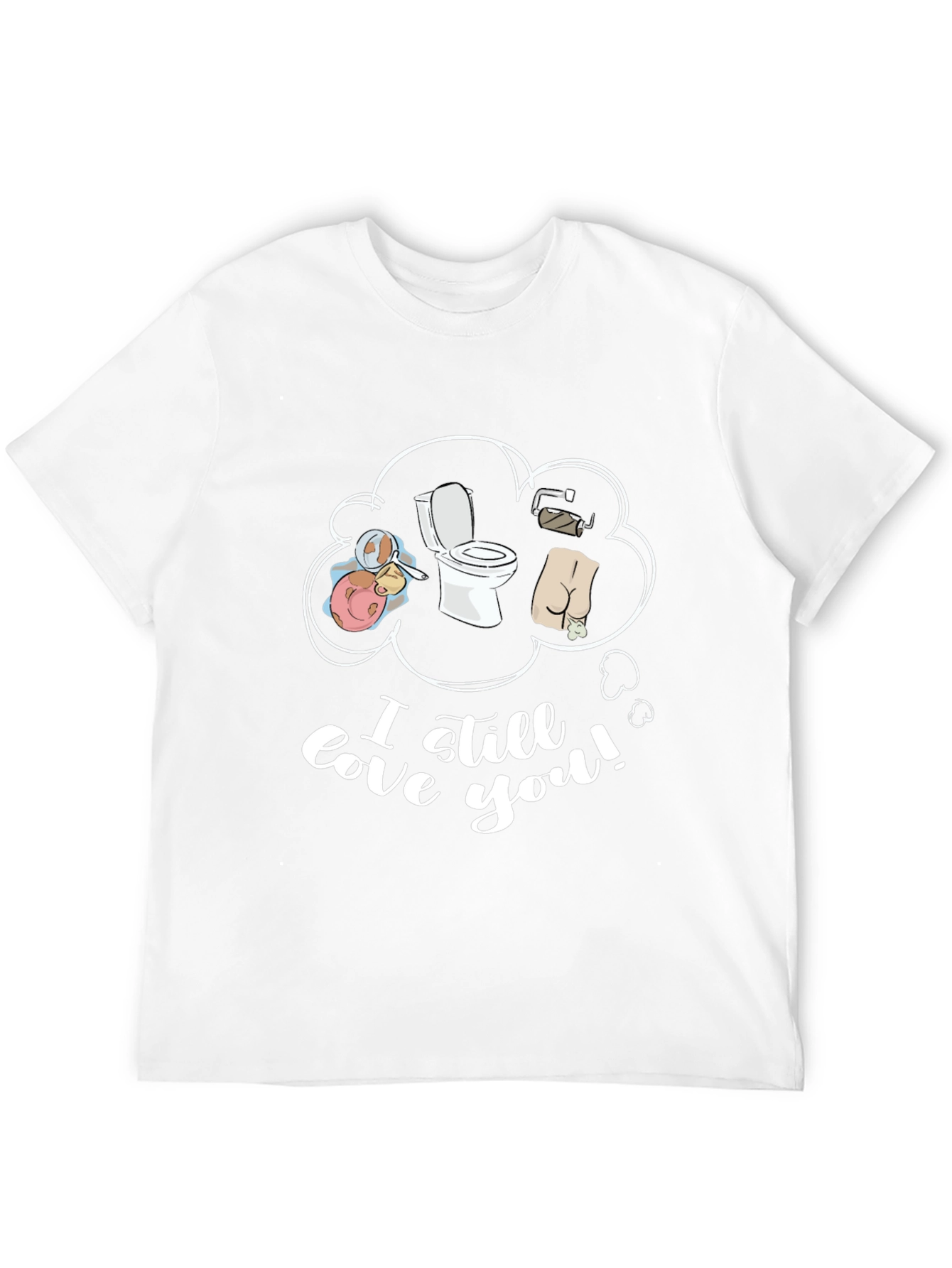Funny I Still Love You Black Graphic T-Shirt