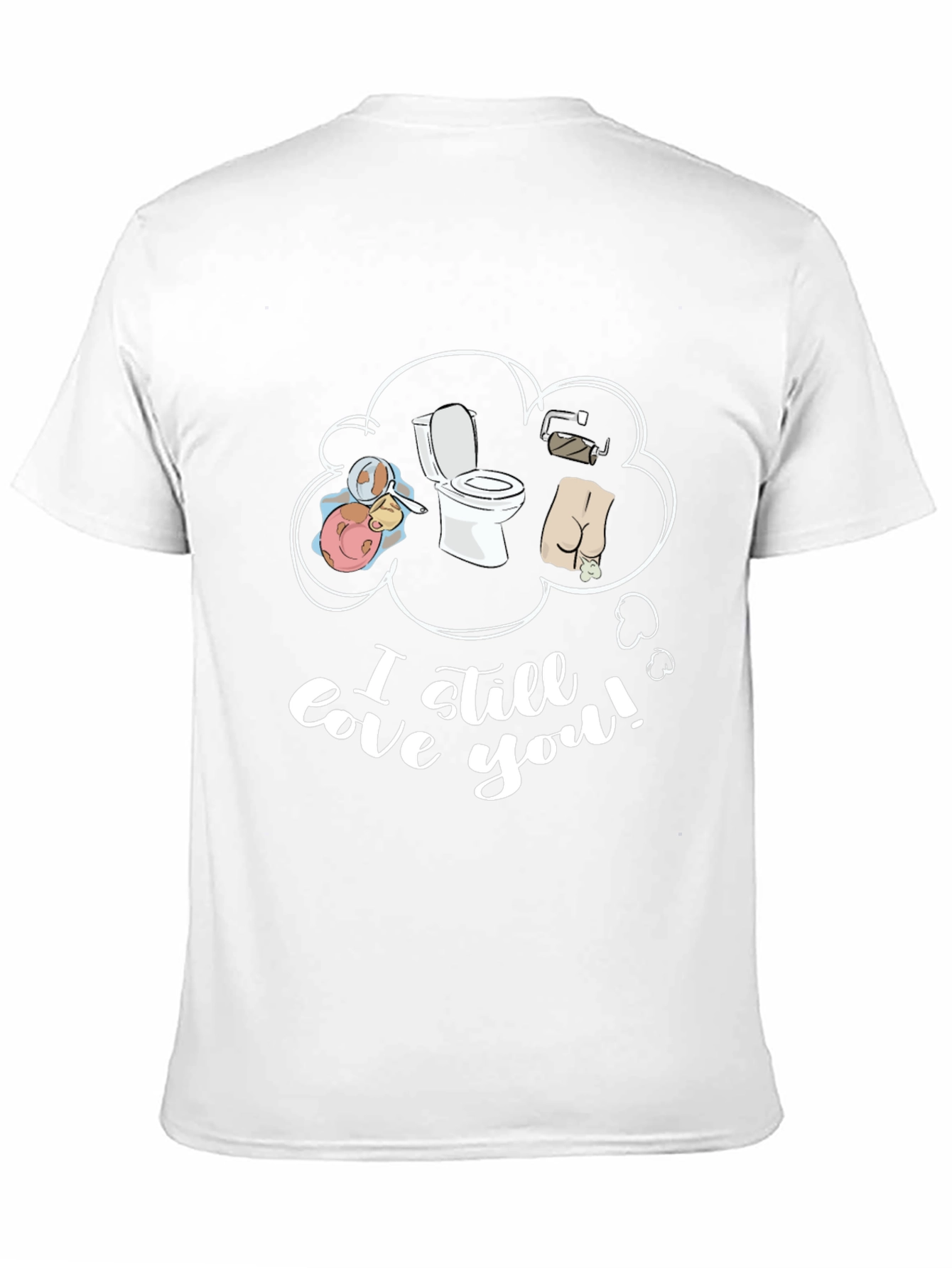 Funny I Still Love You Black Graphic T-Shirt
