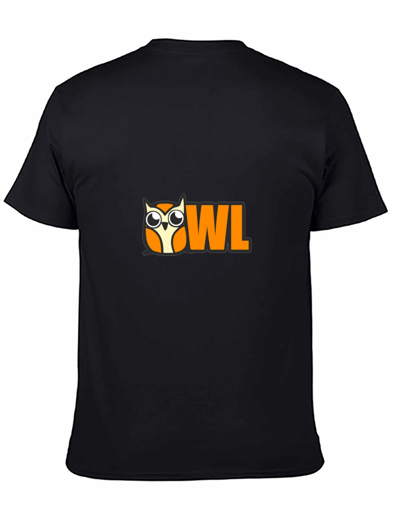 Owl Graphic Black T-Shirt