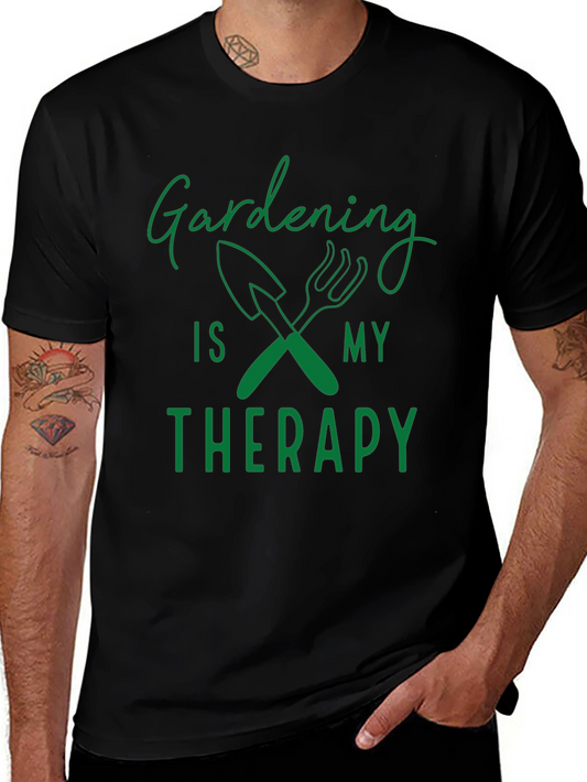 Gardening is My Therapy Graphic Tee
