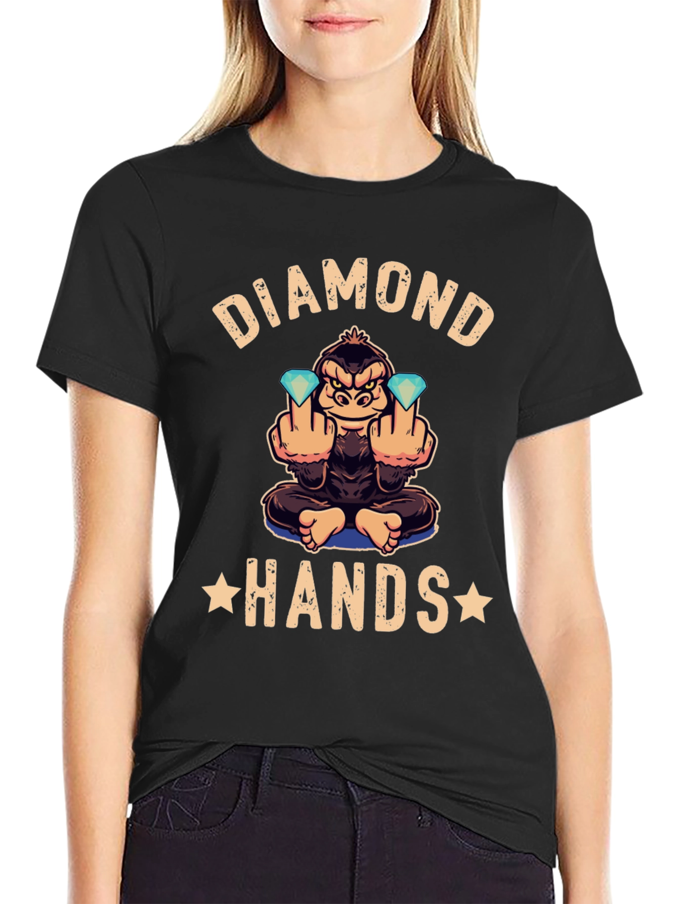Diamond Hands Ape T-Shirt