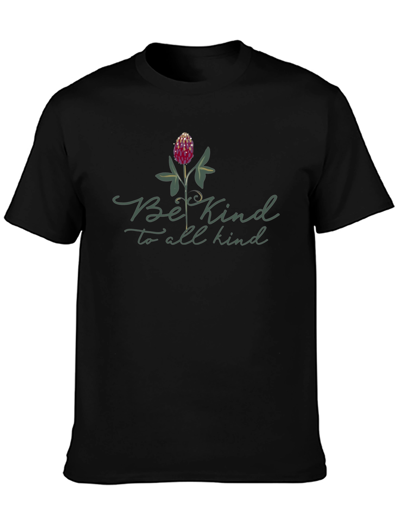 Be Kind T-Shirt - Clover Design