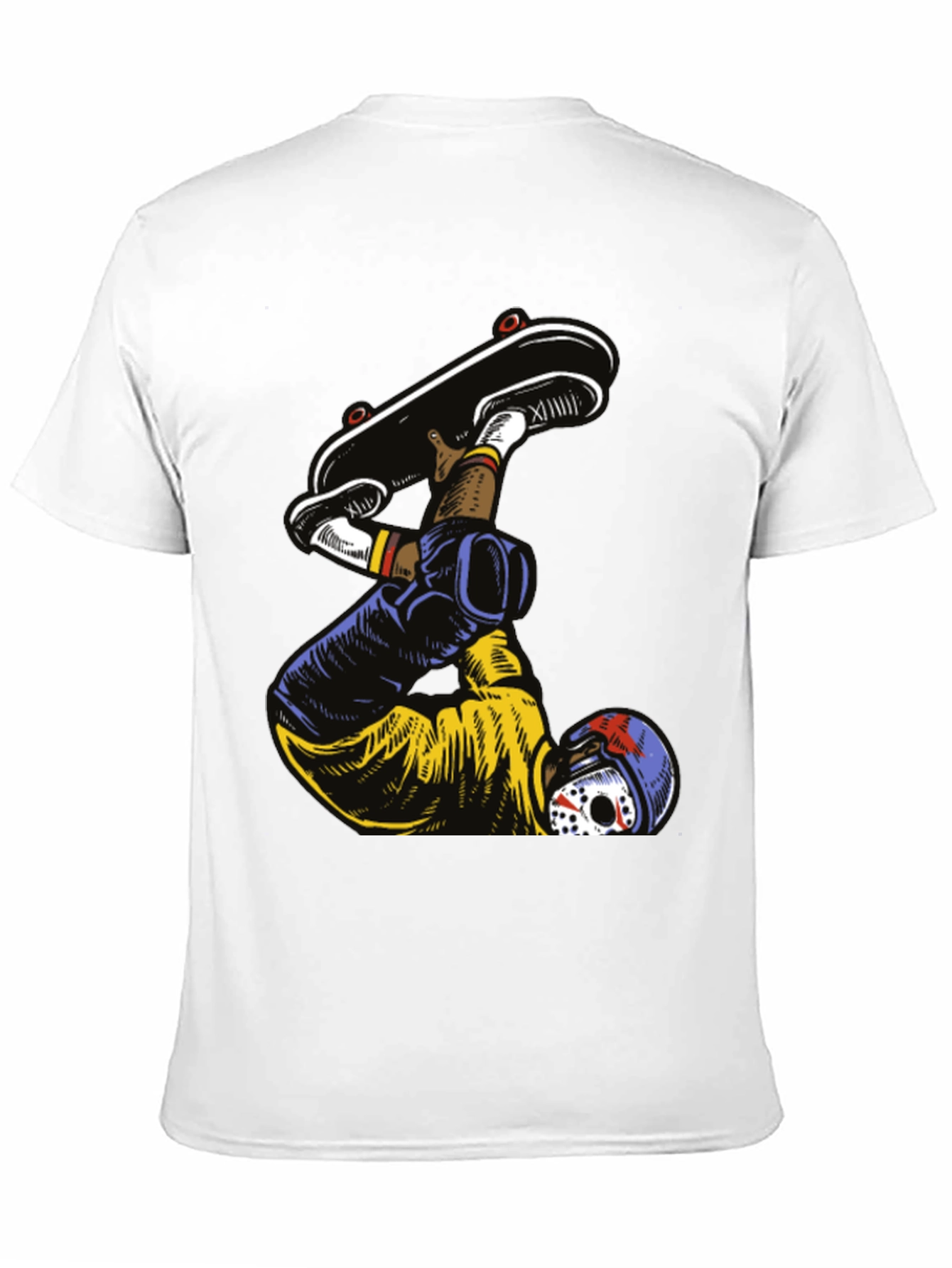 Skater Graphic Tee - Mens Black T-Shirt