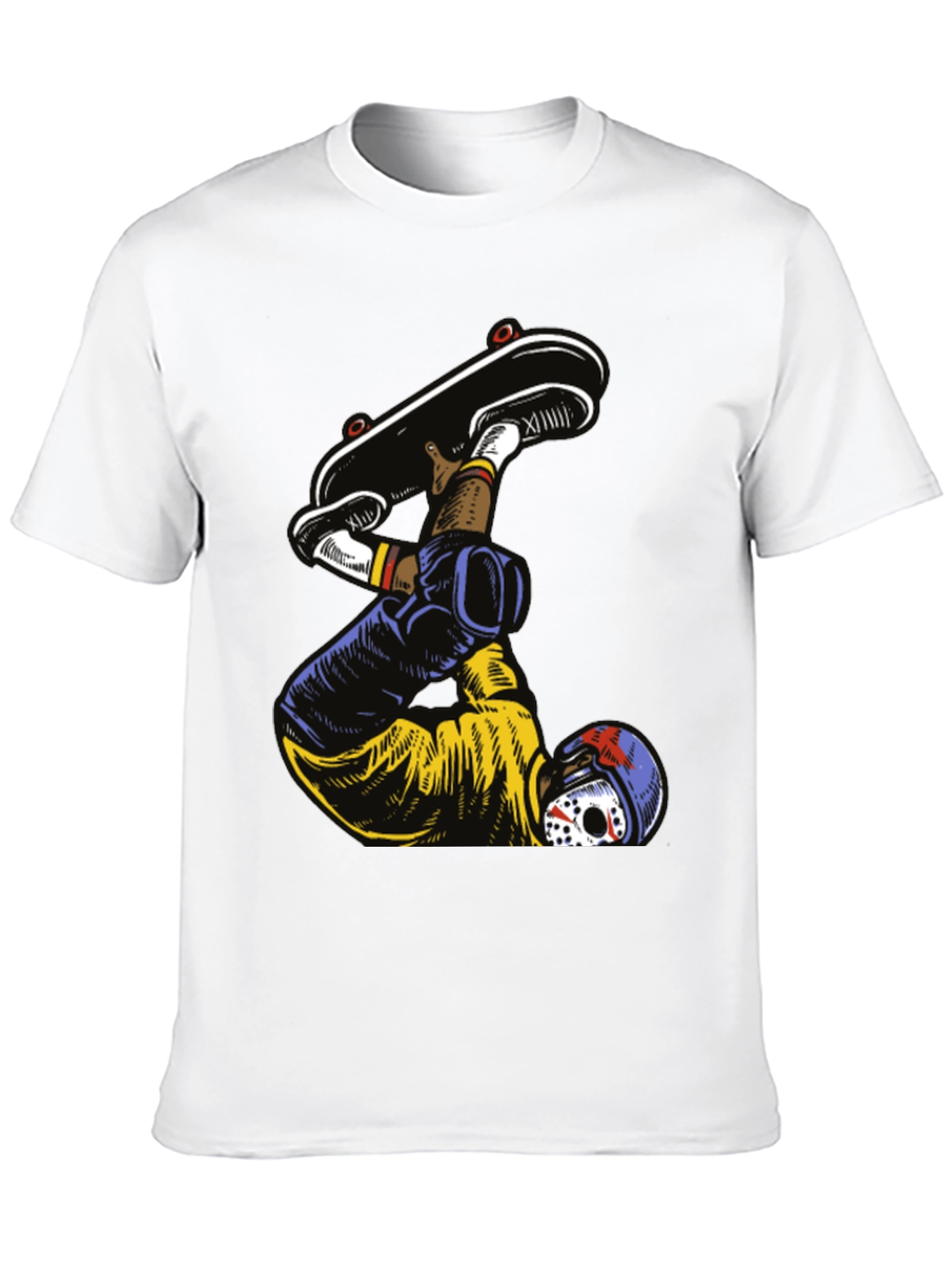 Skater Graphic Tee - Mens Black T-Shirt