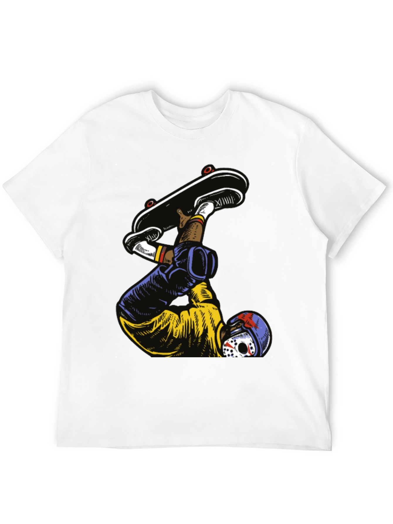 Skater Graphic Tee - Mens Black T-Shirt