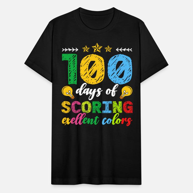 100 Days Of Scoring Excellent Colors Outstanding