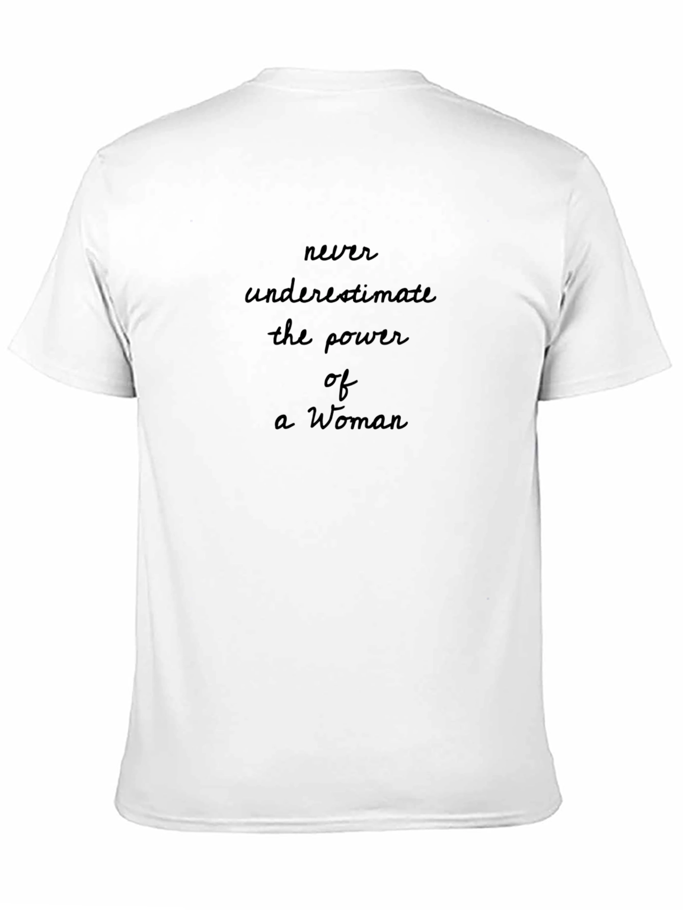 Empowering Womens Graphic Tee - Never Underestimate