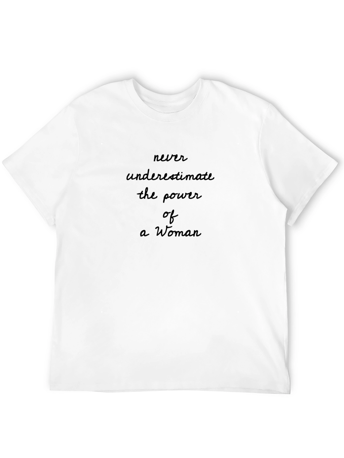 Empowering Womens Graphic Tee - Never Underestimate