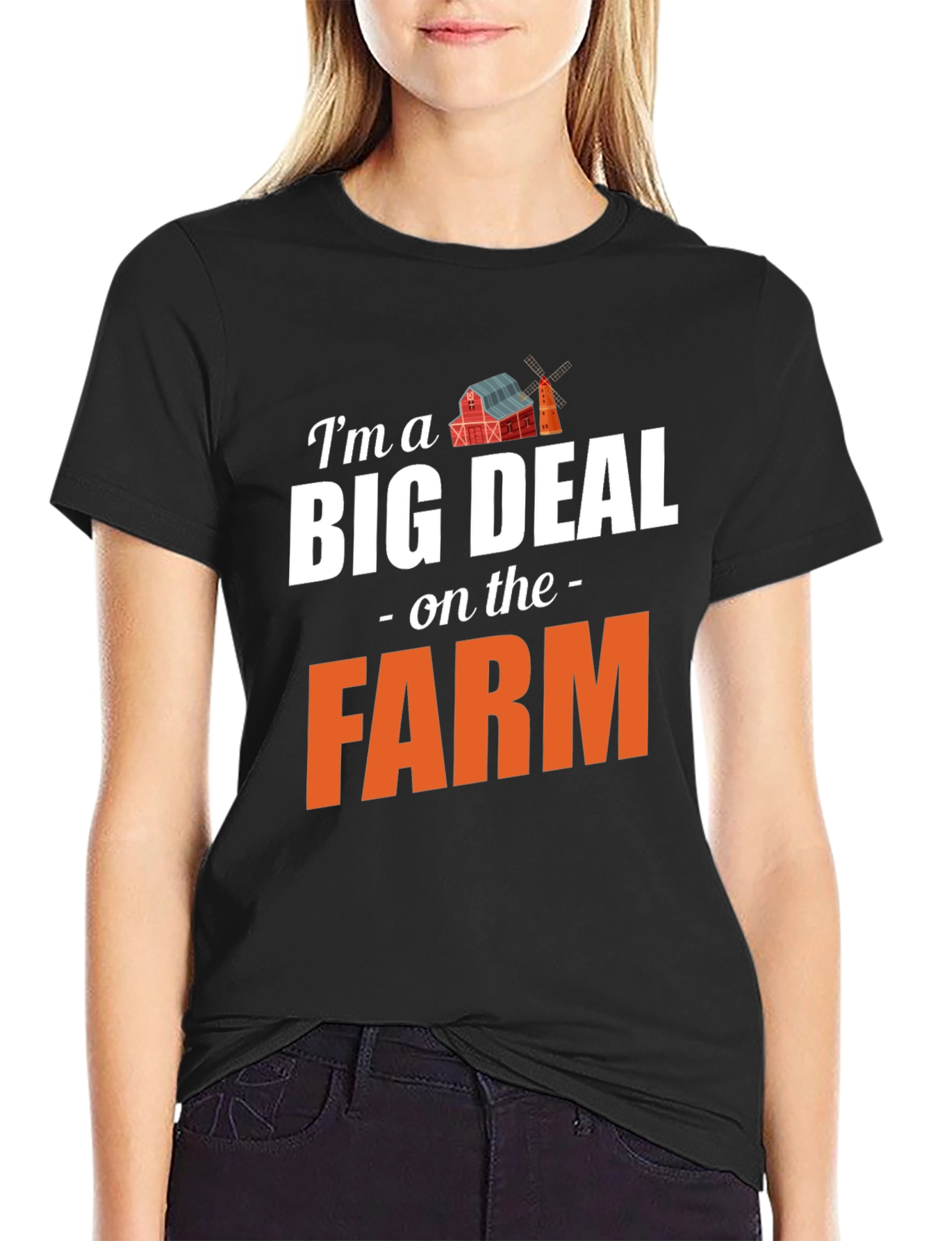Im a Big Deal on the Farm Graphic T-Shirt