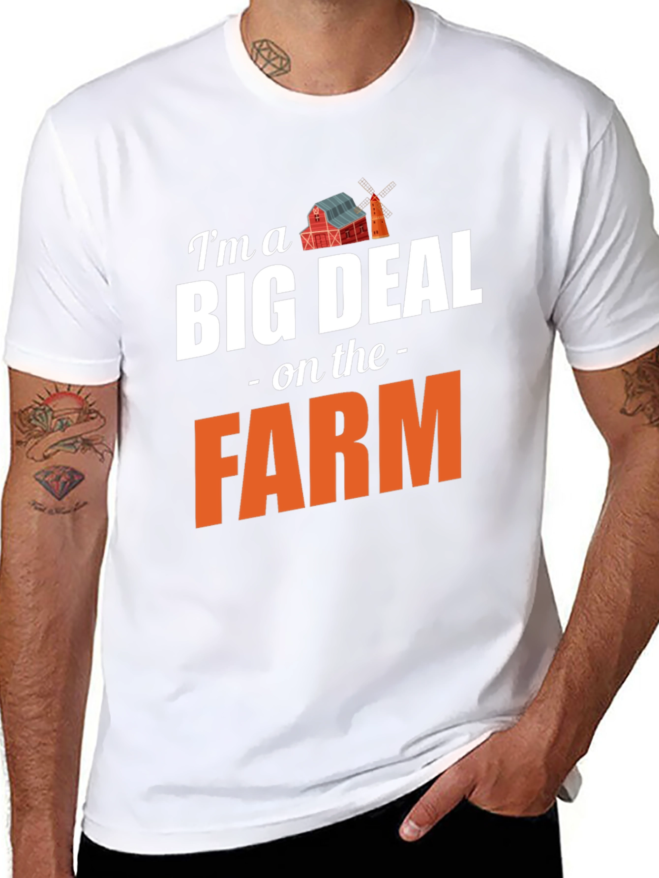 Im a Big Deal on the Farm Graphic T-Shirt