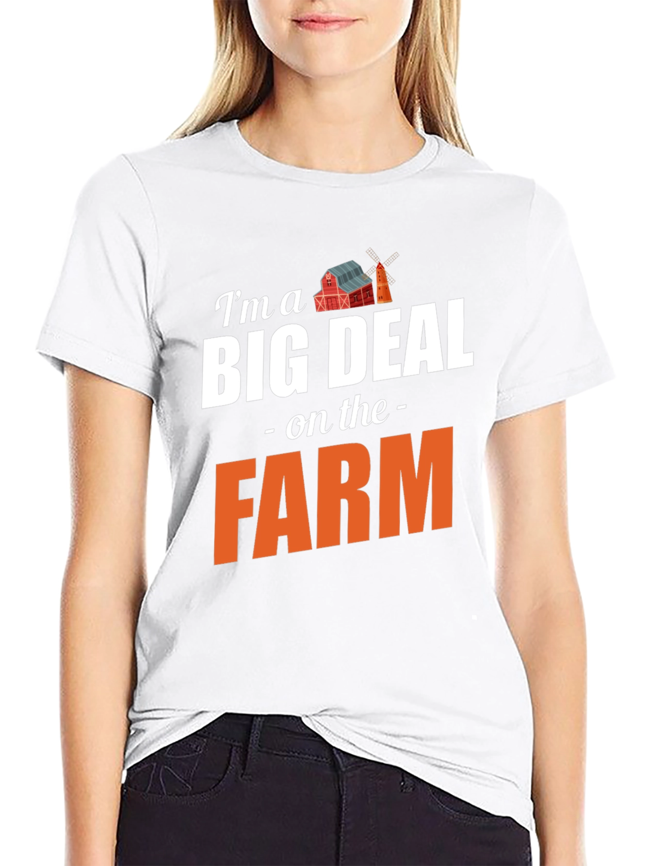 Im a Big Deal on the Farm Graphic T-Shirt