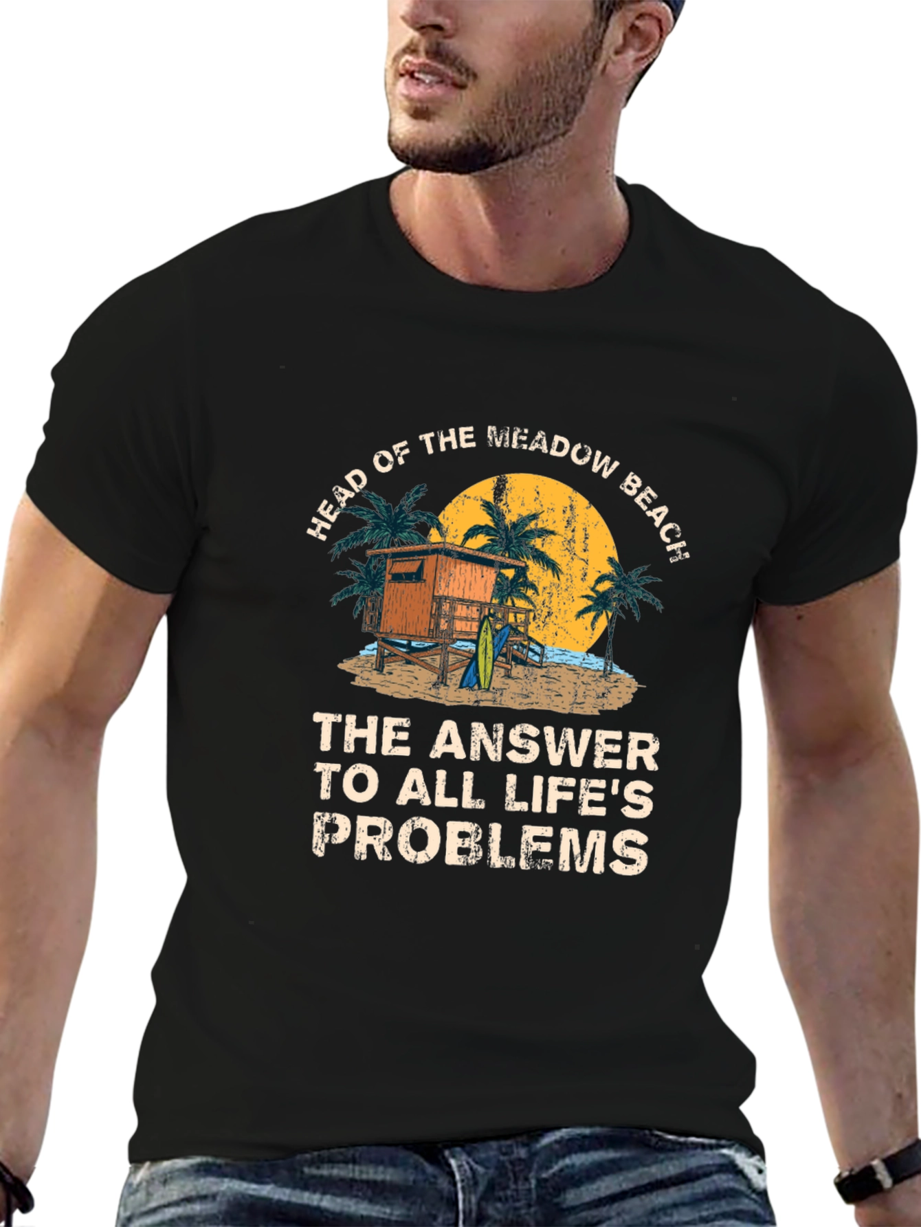Meadow Beach Answer T-Shirt