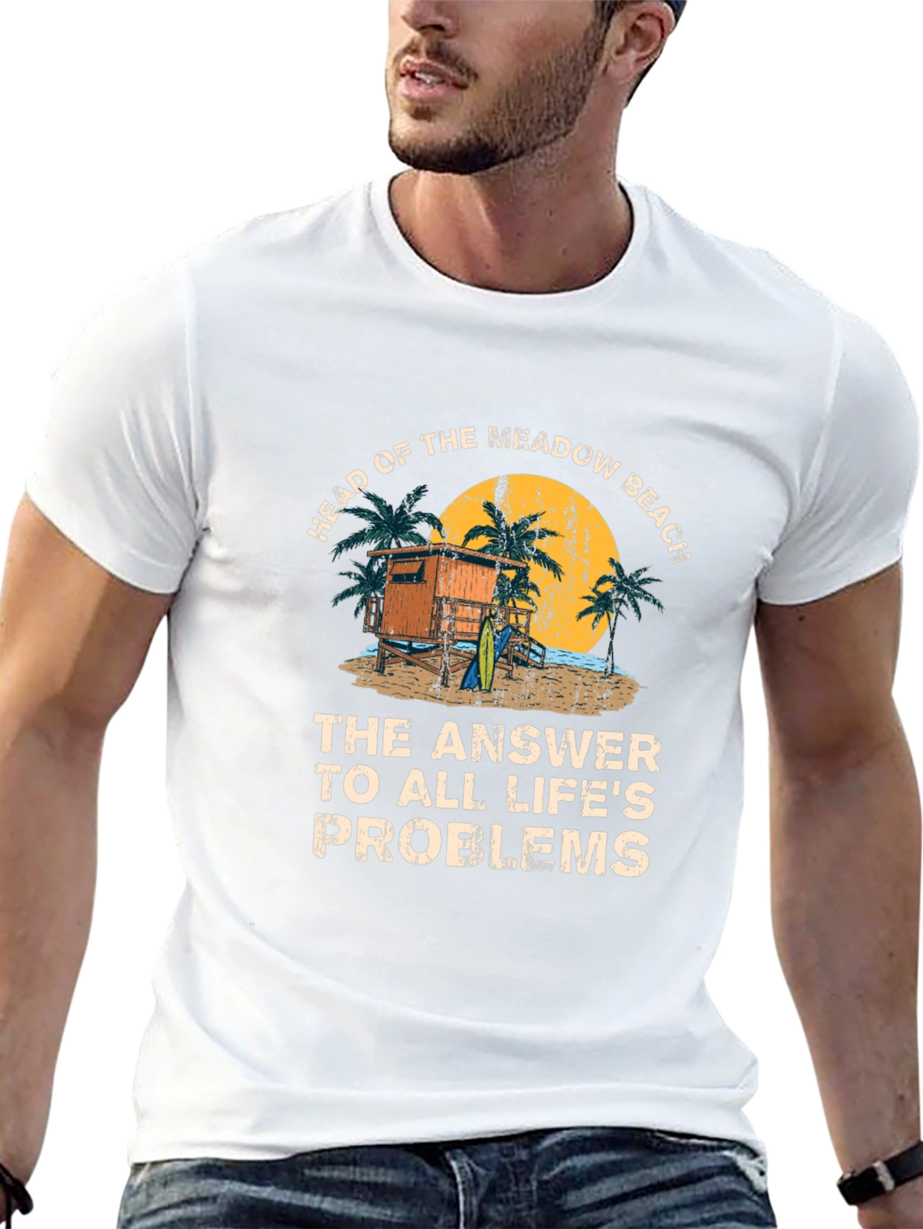Meadow Beach Answer T-Shirt