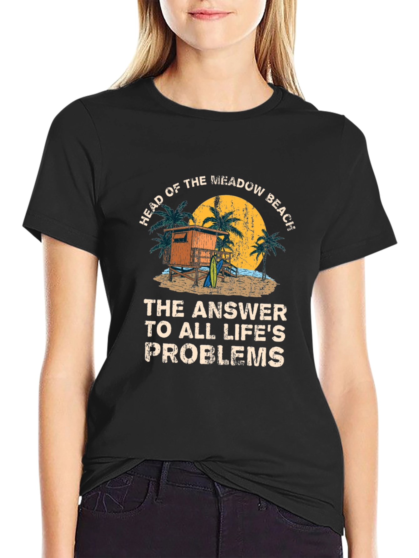 Meadow Beach Answer T-Shirt