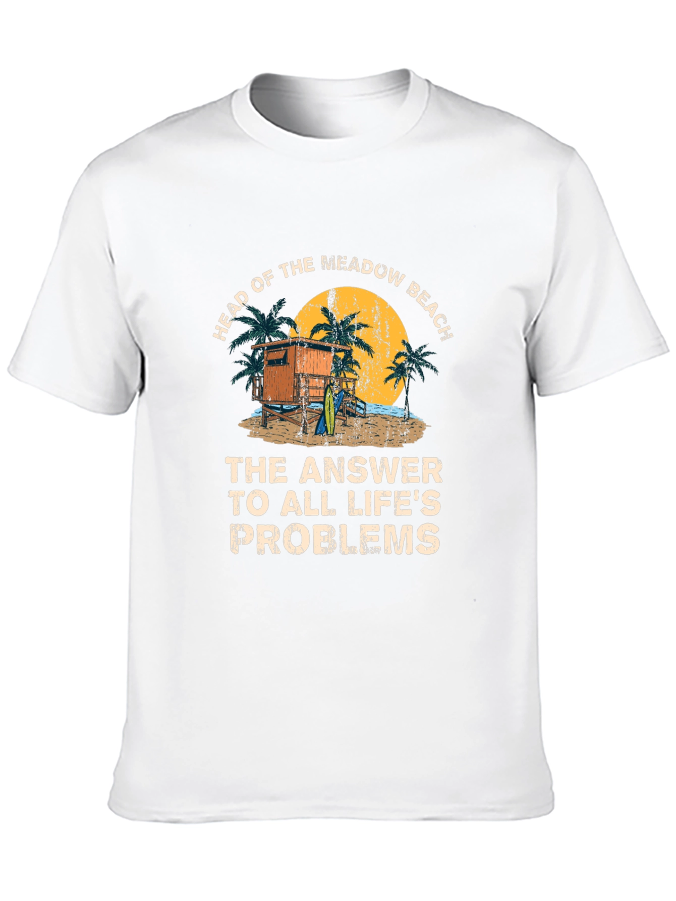 Meadow Beach Answer T-Shirt