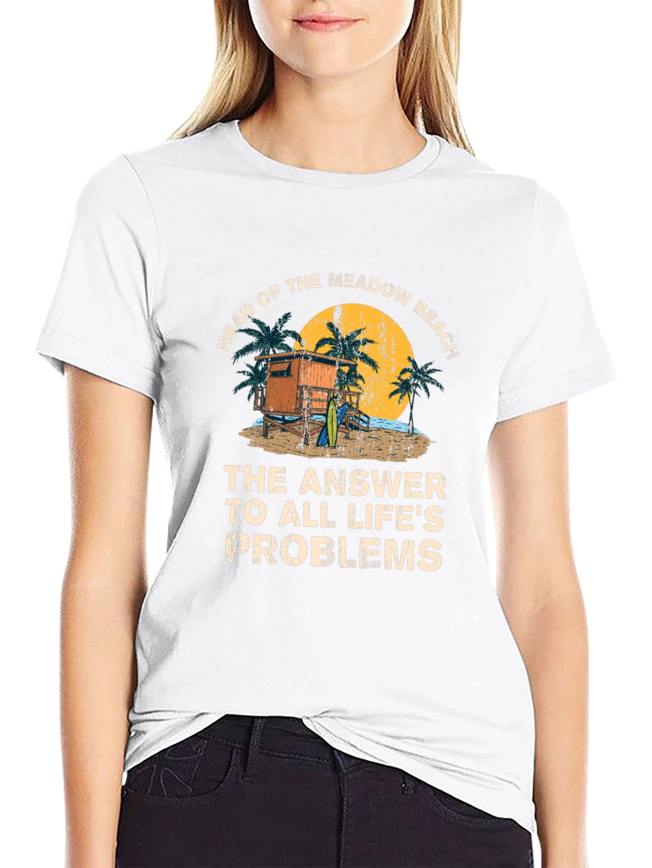 Meadow Beach Answer T-Shirt