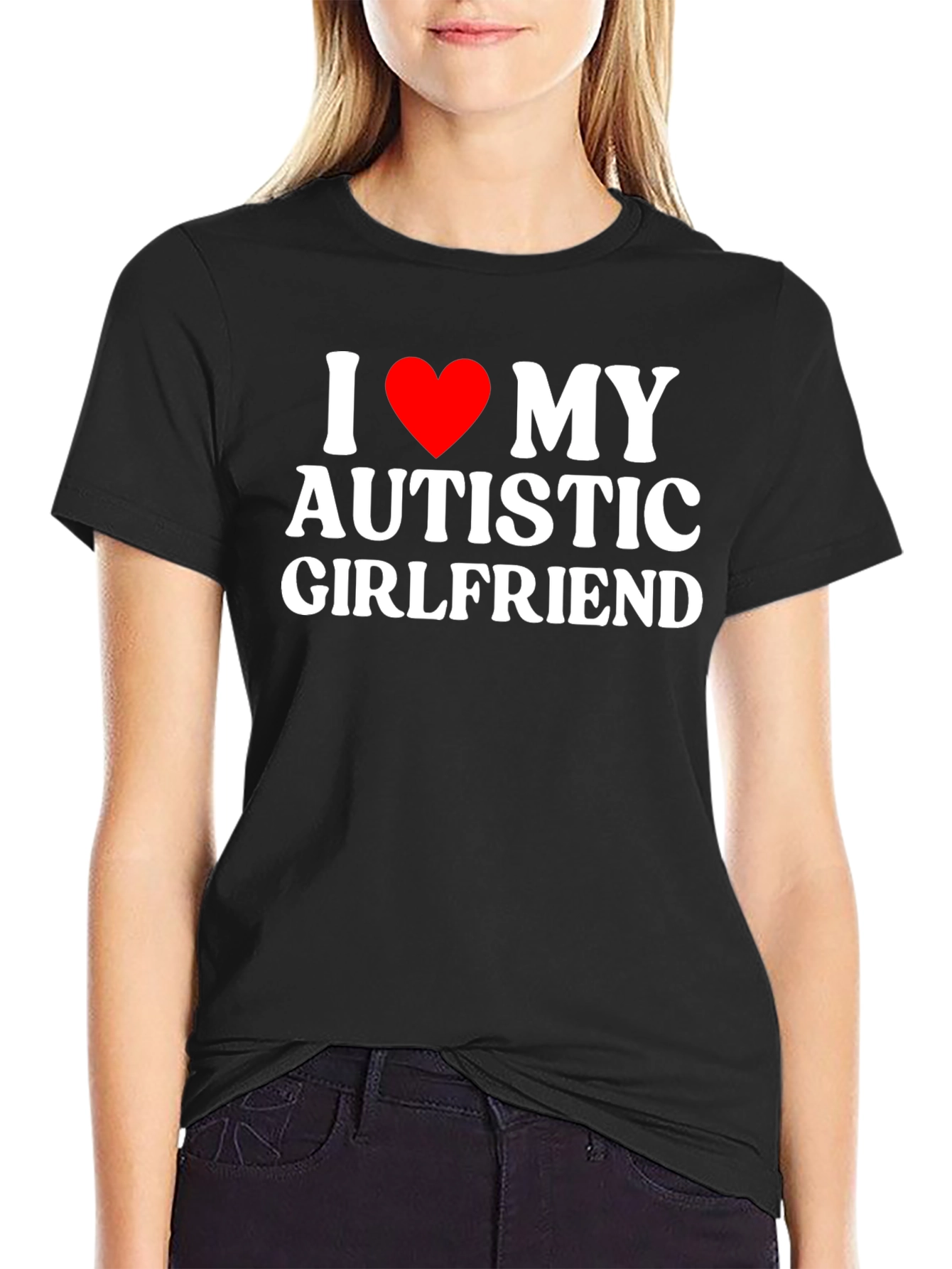 I Love My Autistic Girlfriend Graphic Tee