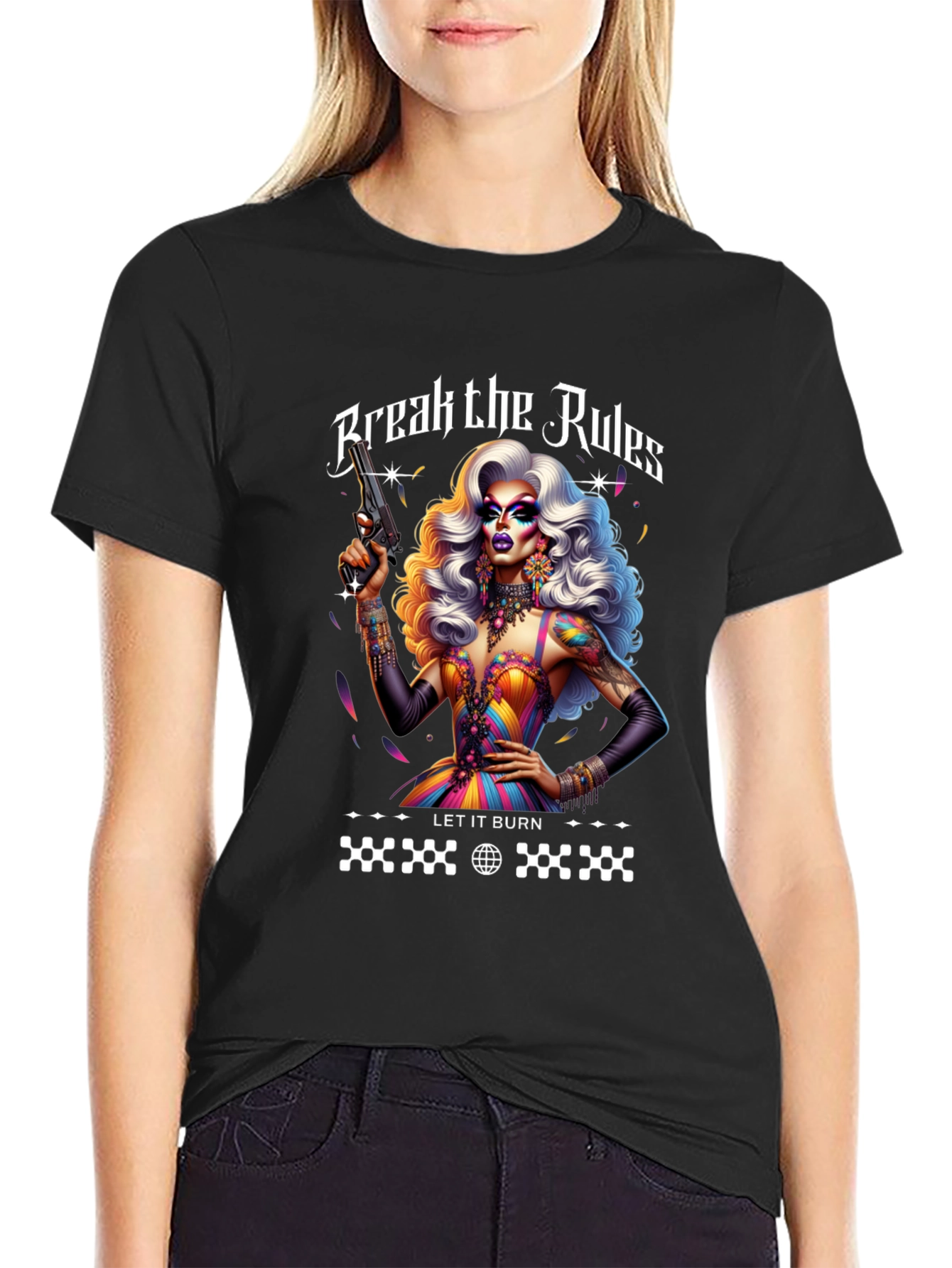 Break the Rules Graphic T-Shirt