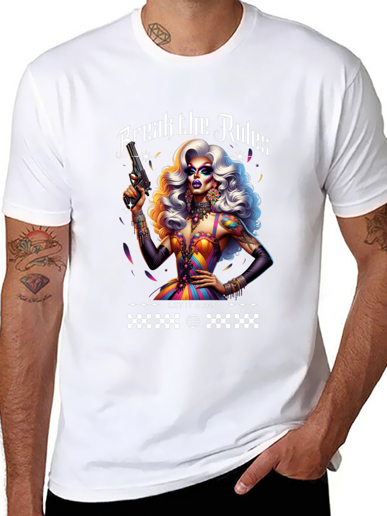 Break the Rules Graphic T-Shirt
