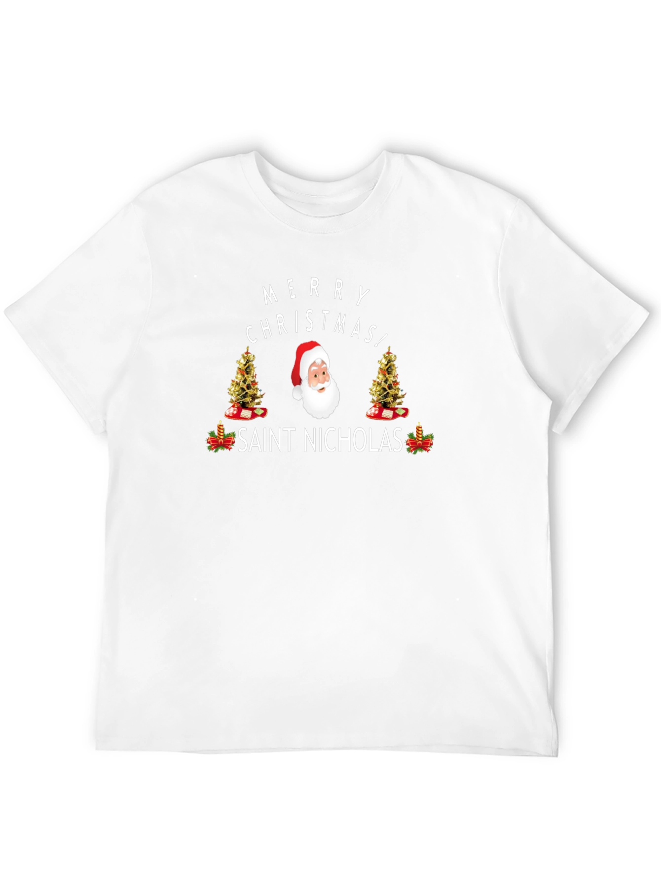Merry Christmas Saint Nicholas Graphic Tee