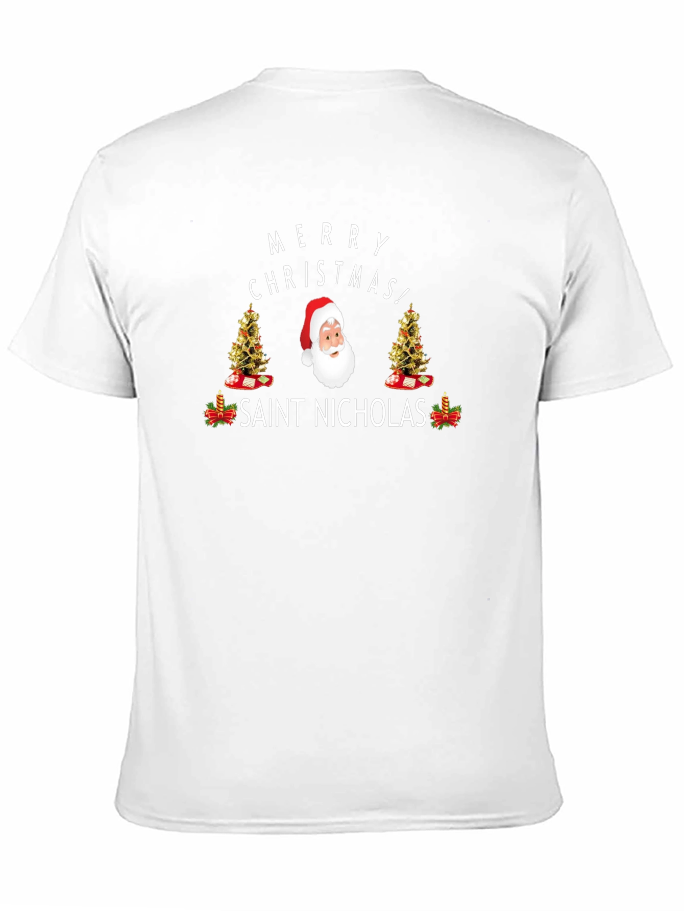 Merry Christmas Saint Nicholas Graphic Tee