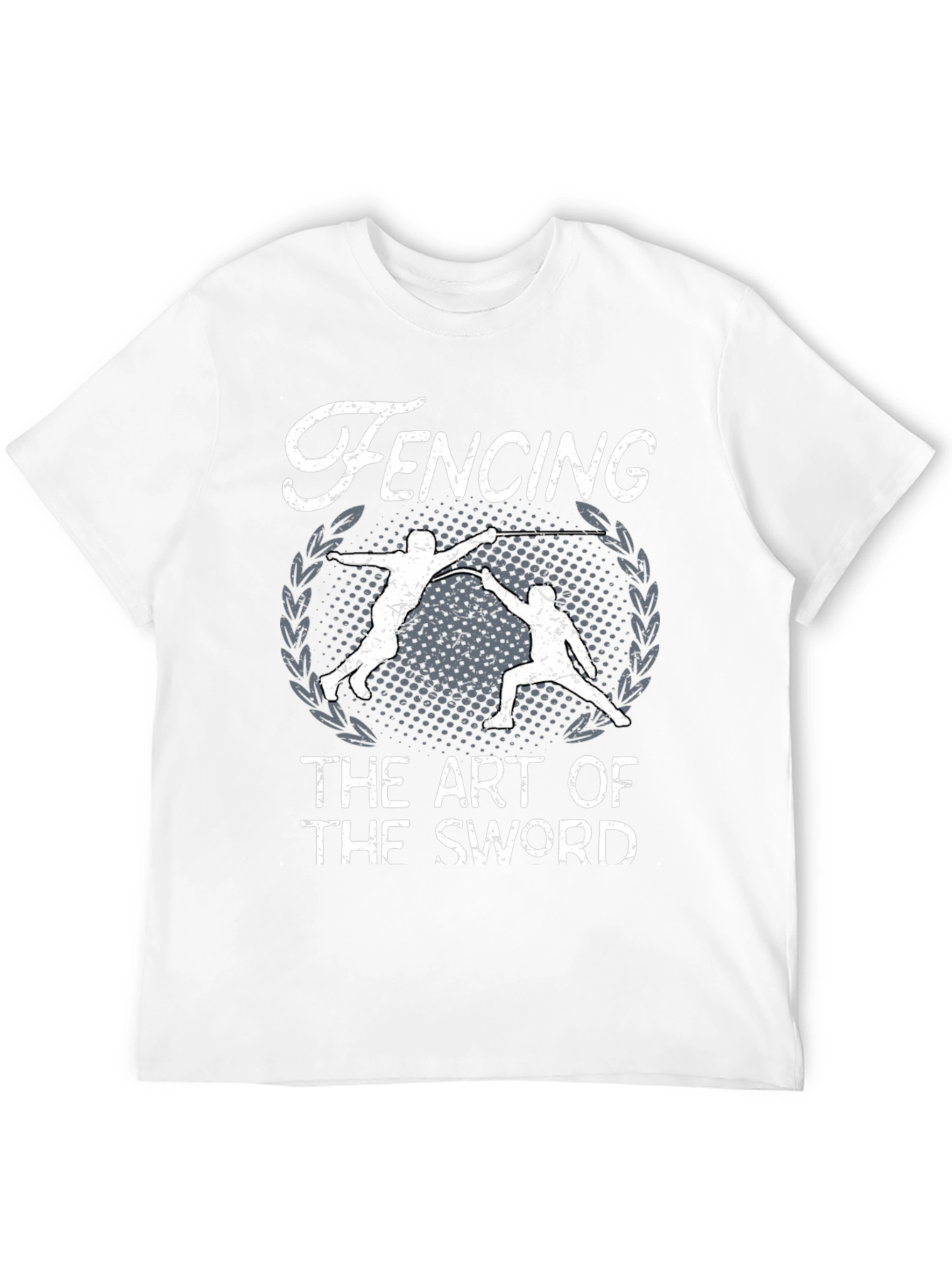 Fencing Art of the Sword Black T-Shirt