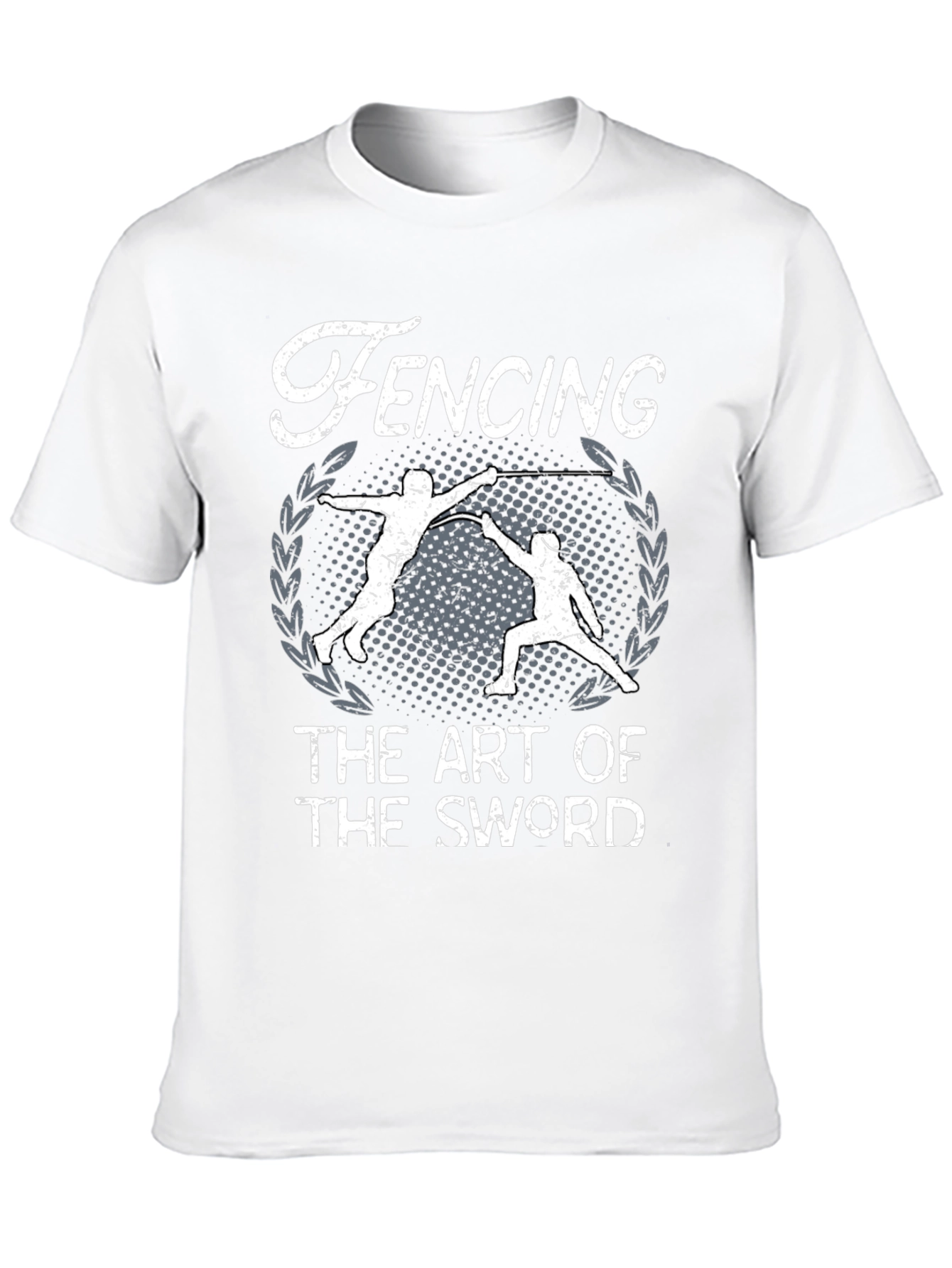 Fencing Art of the Sword Black T-Shirt