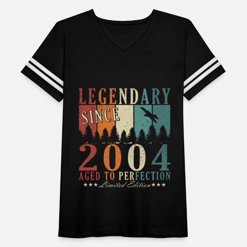 19th birthday man vintage 2004 legend