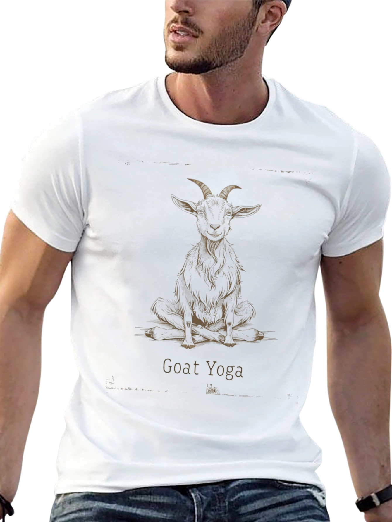 Goat Yoga Graphic Tee