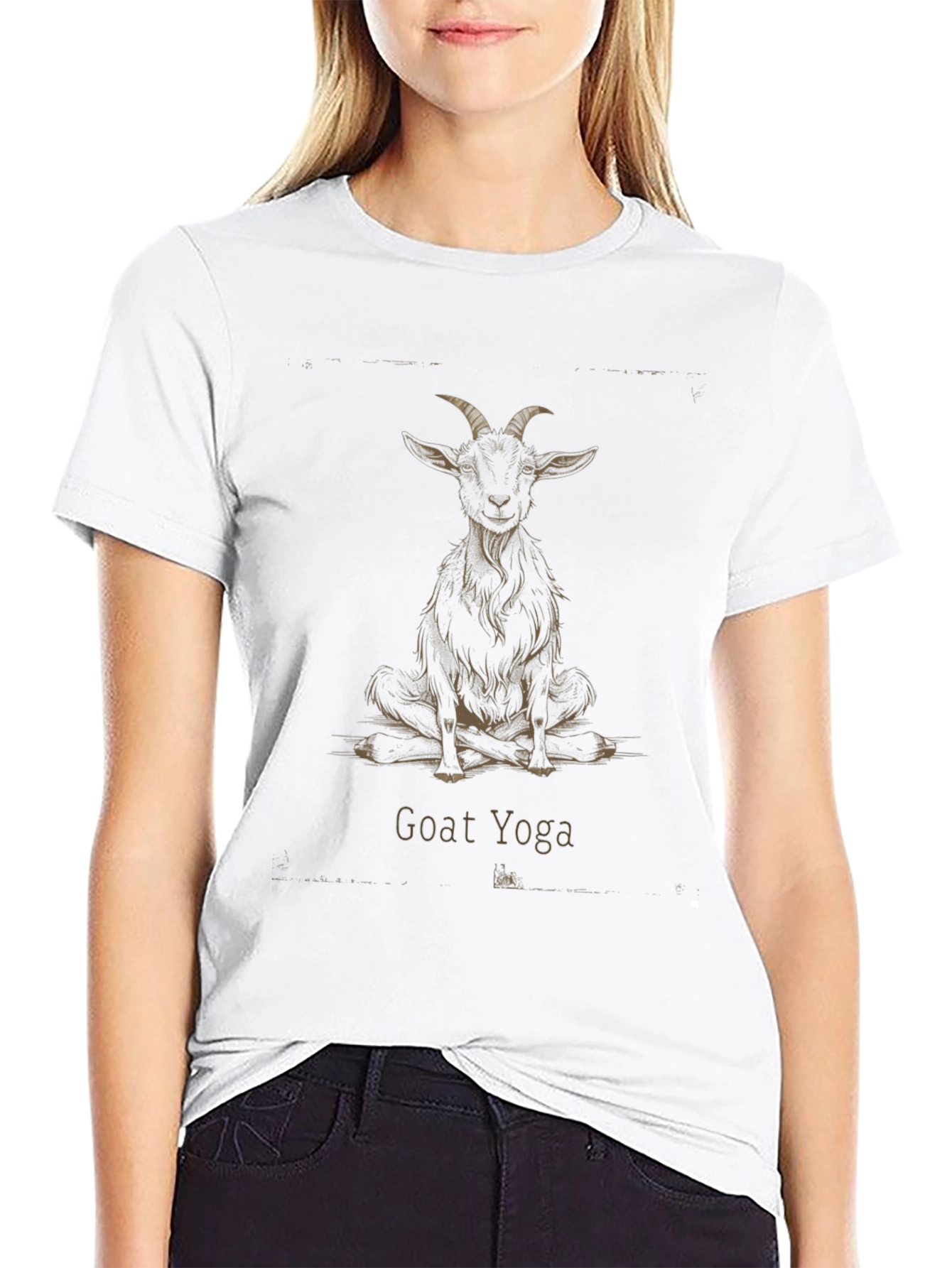 Goat Yoga Graphic Tee