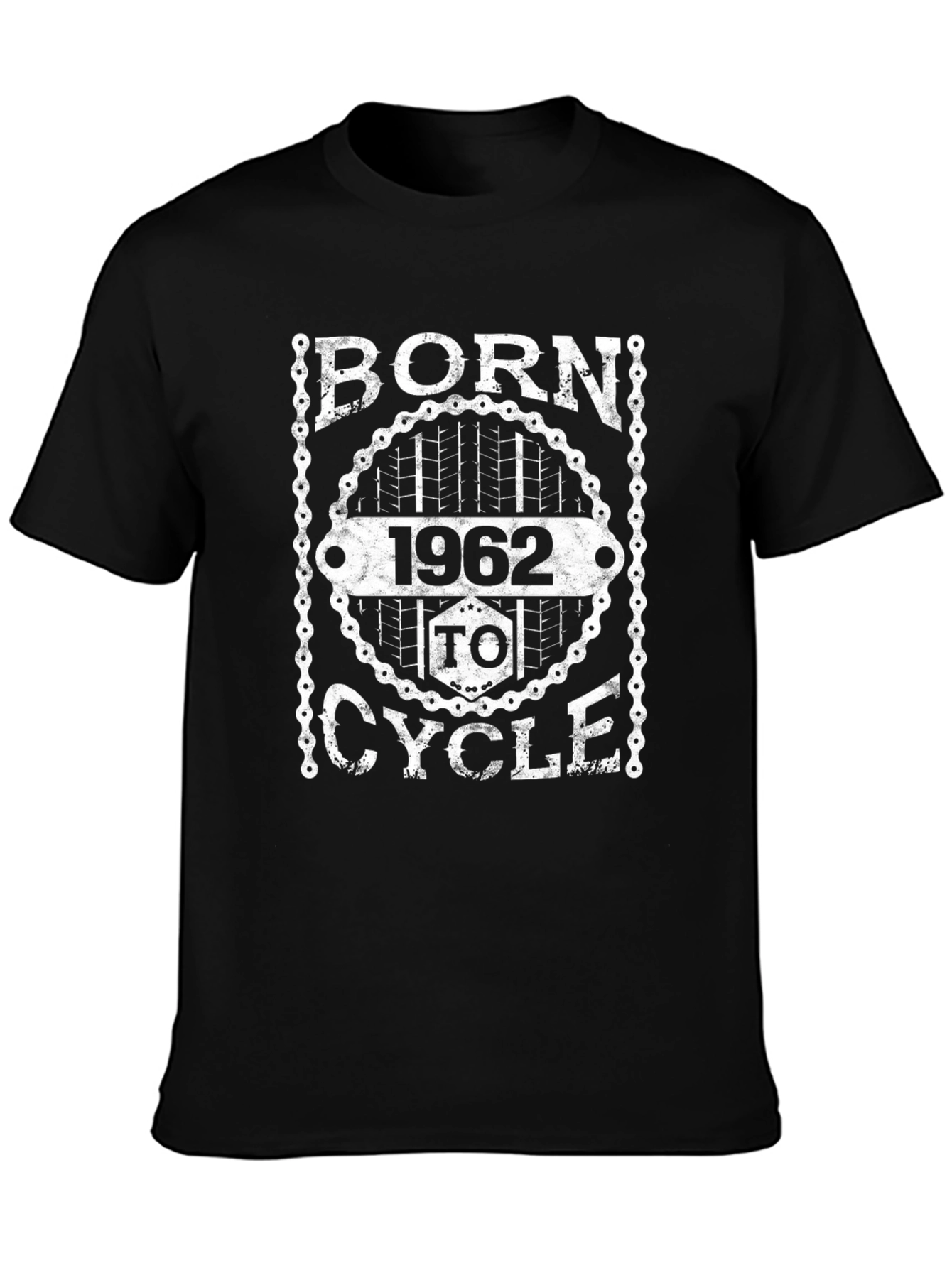 Born 1962 to Cycle Black T-Shirt