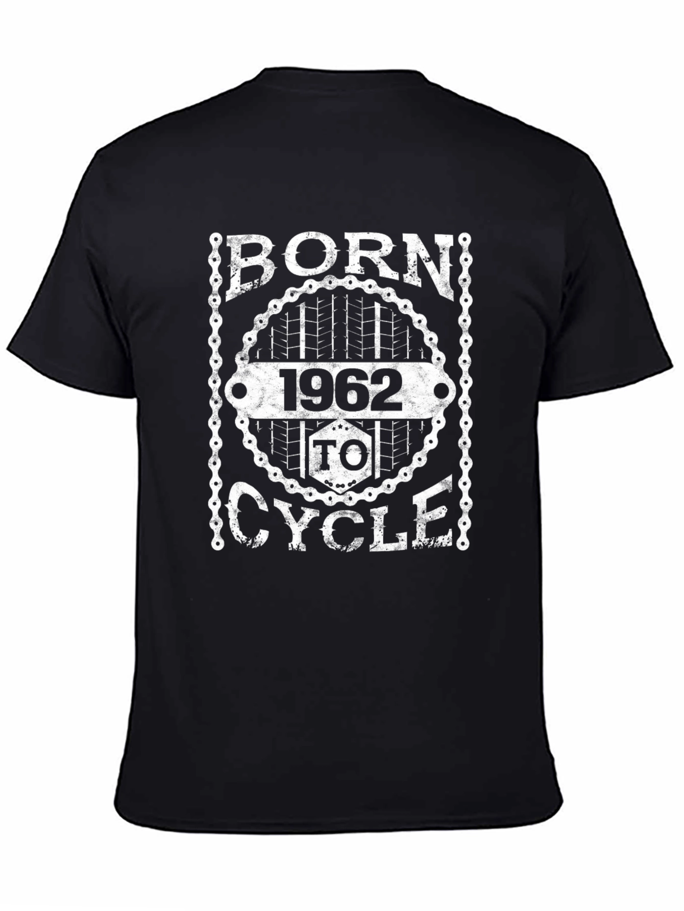 Born 1962 to Cycle Black T-Shirt